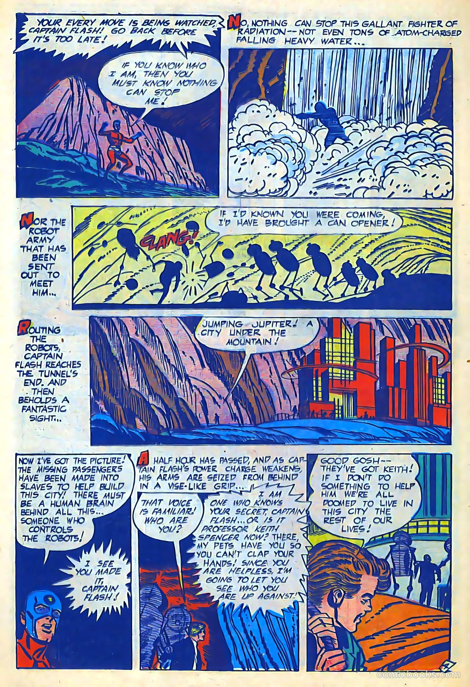 captain flash complete collection mike sekowsky s #nn — page 77 of 79