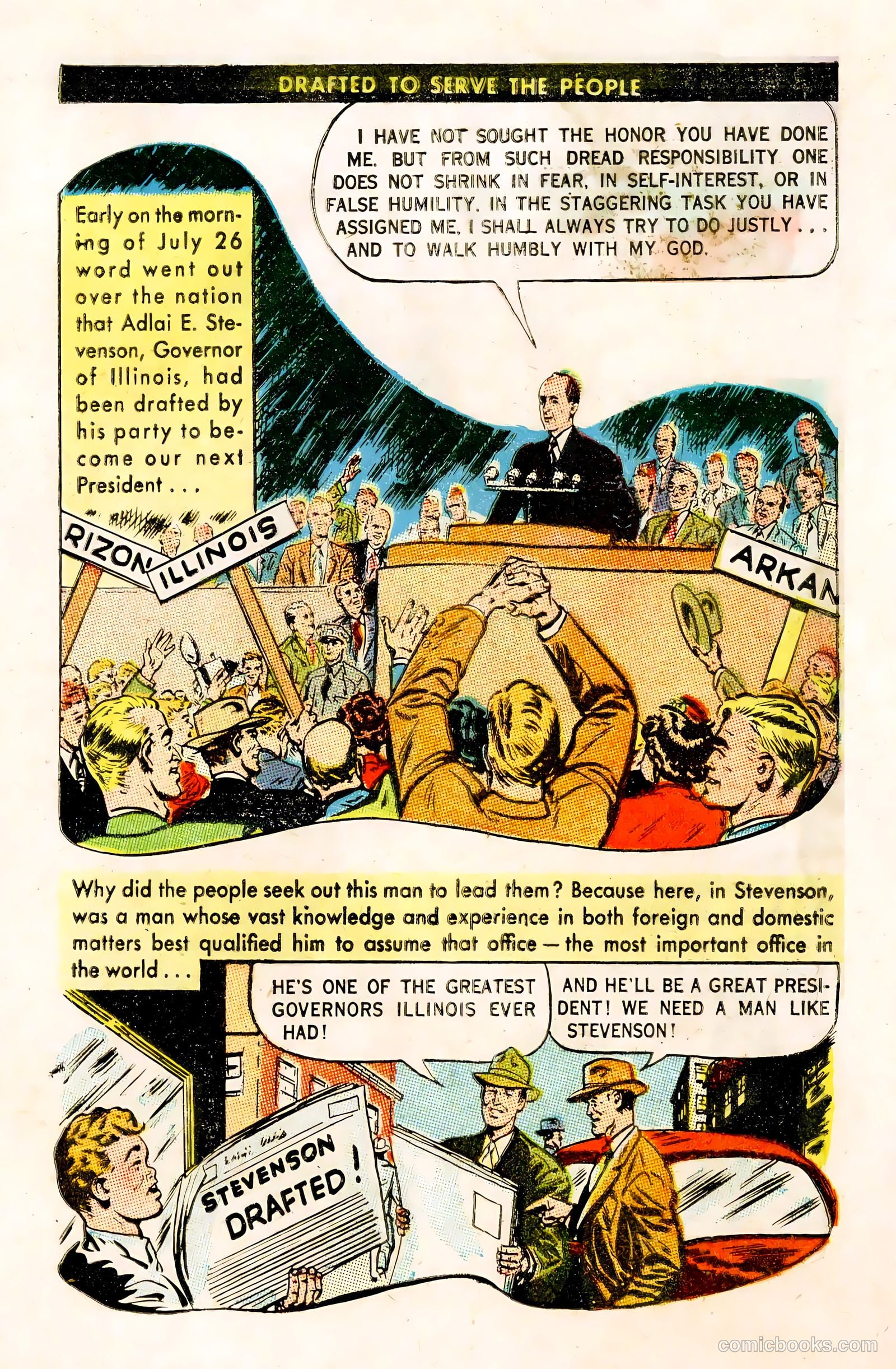 A Man Named Stevenson #nn (1952) — page 3 of 20