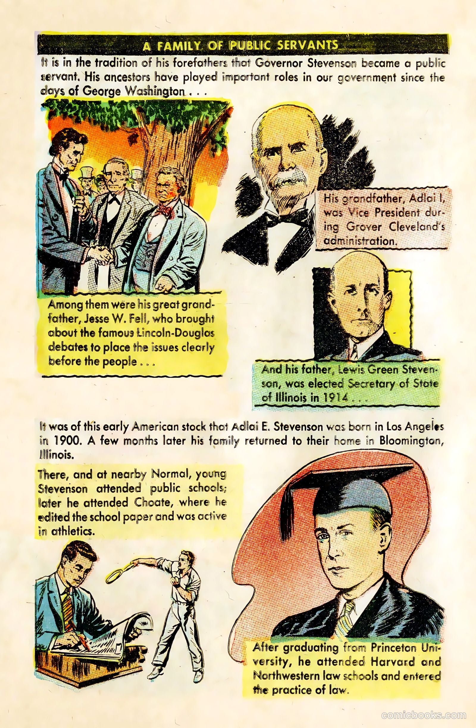 A Man Named Stevenson #nn (1952) — page 4 of 20