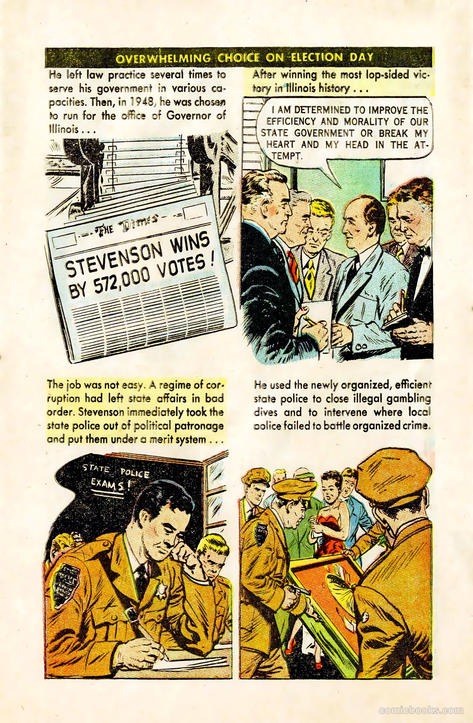 A Man Named Stevenson #nn (1952) — page 5 of 20