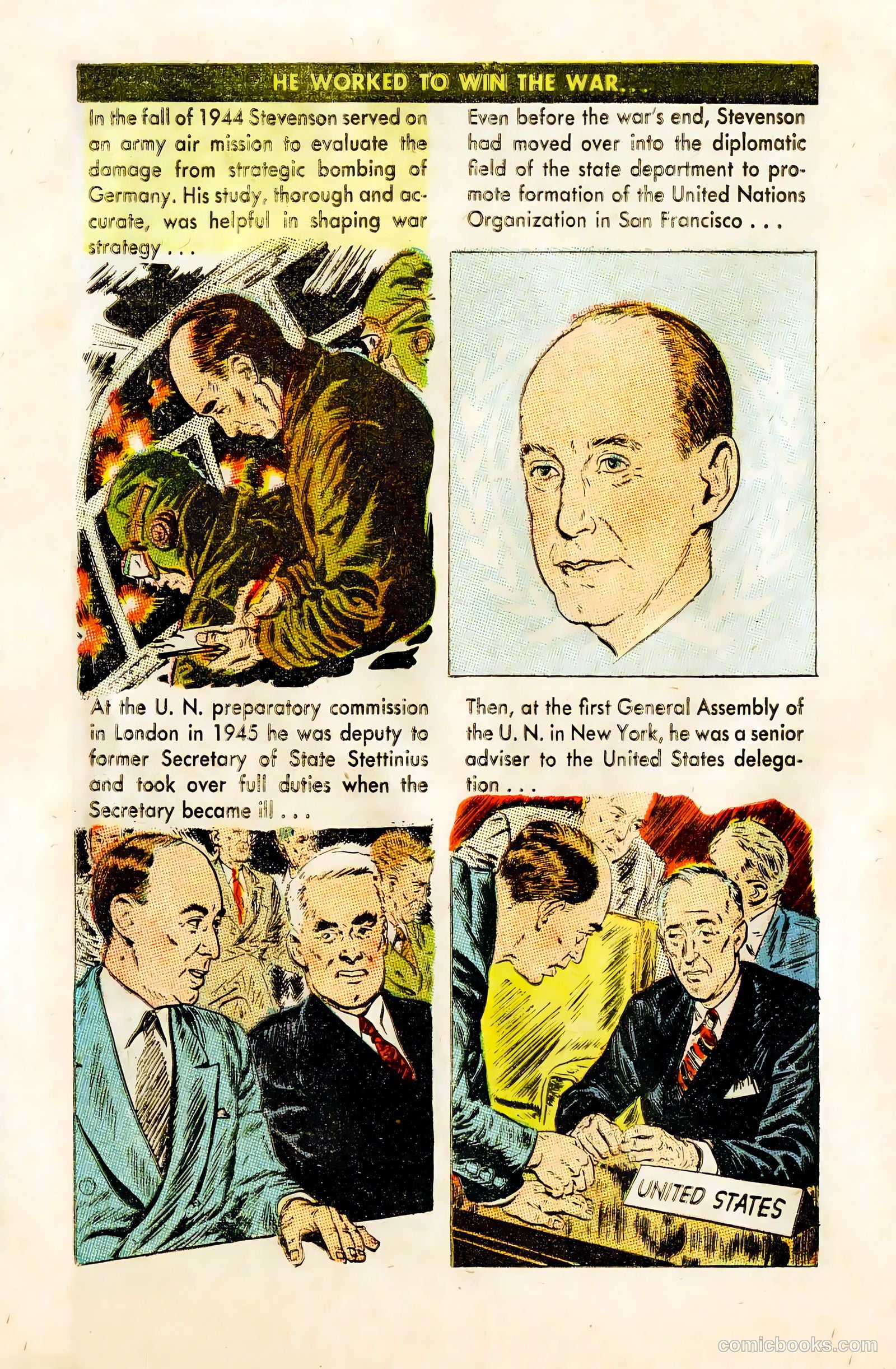 A Man Named Stevenson #nn (1952) — page 8 of 20