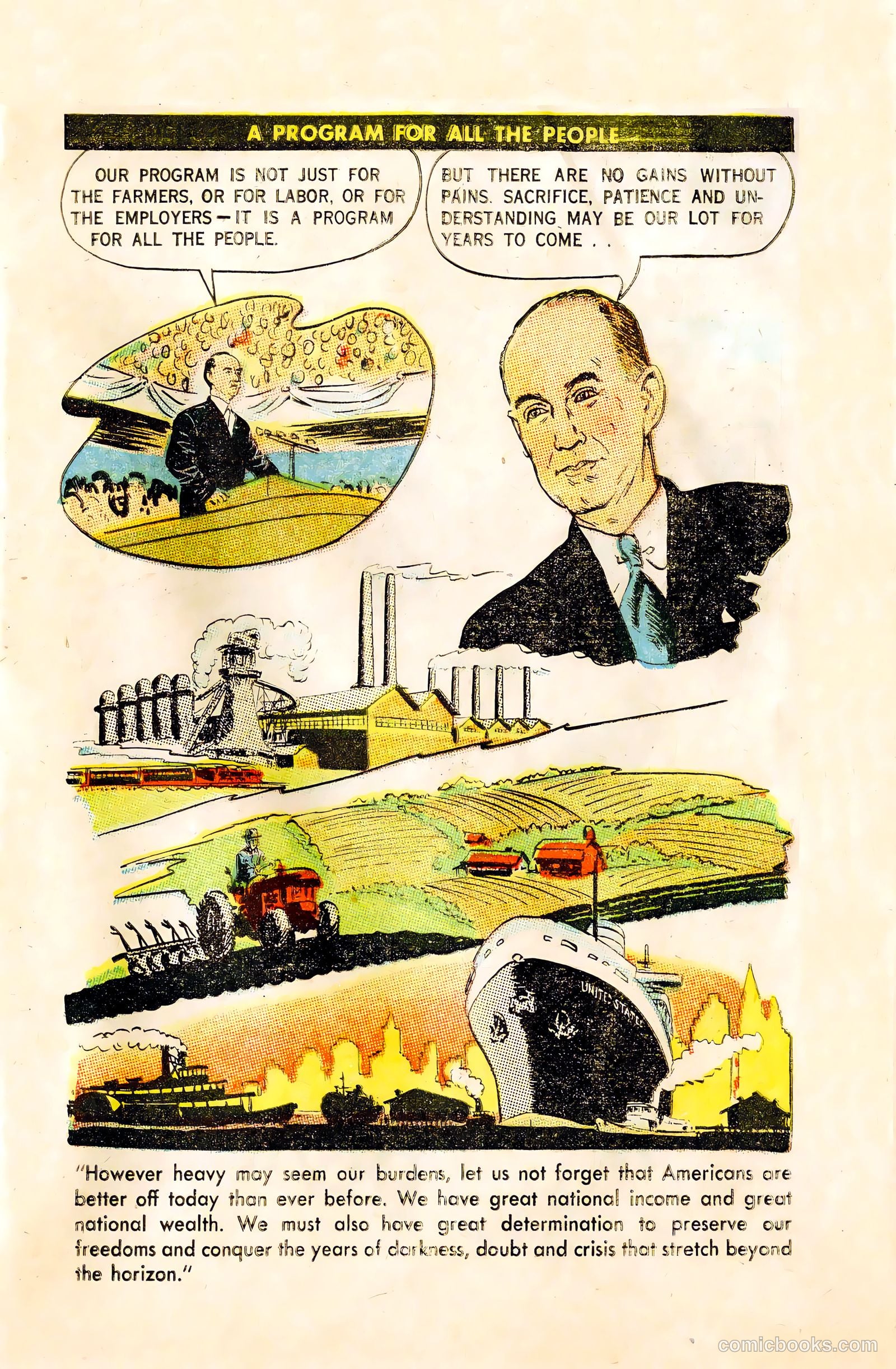 A Man Named Stevenson #nn (1952) — page 17 of 20