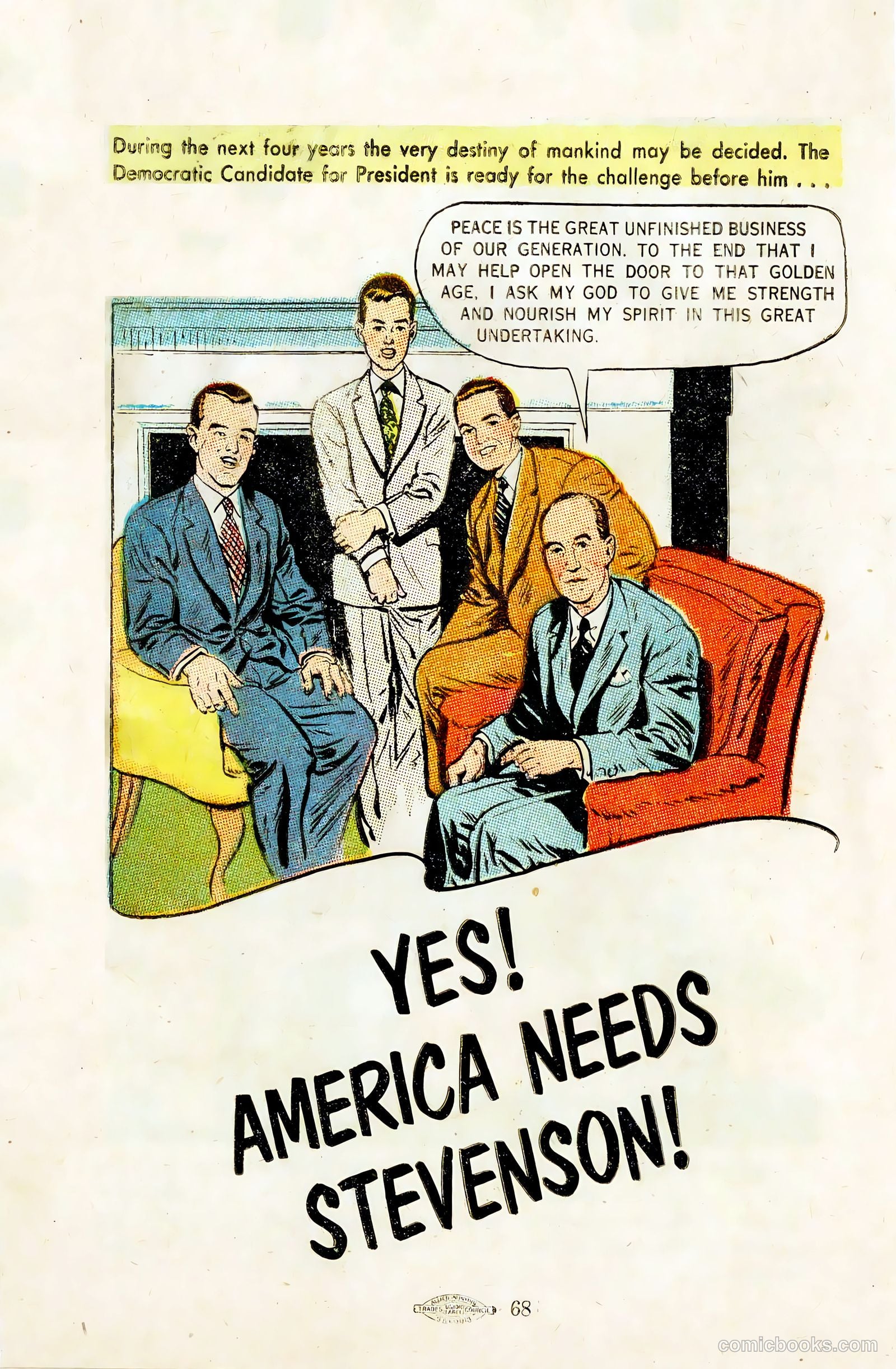 A Man Named Stevenson #nn (1952) — page 18 of 20