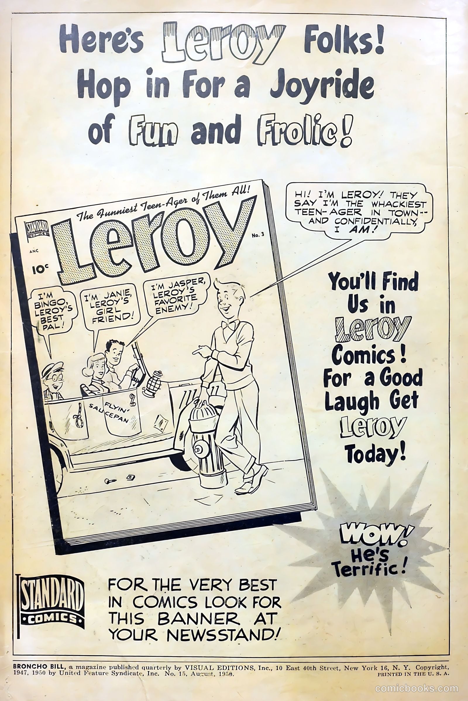 Broncho Bill #15 (1951) — page 2 of 36