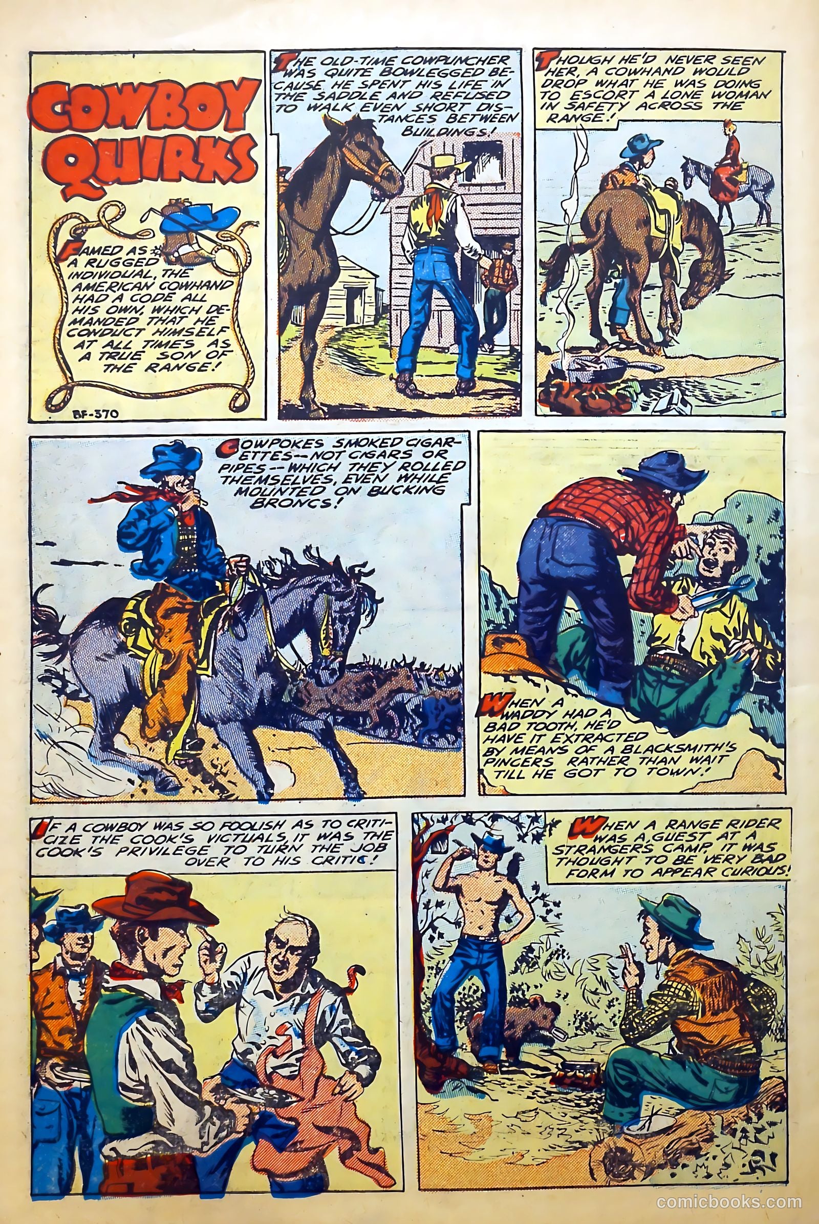 Broncho Bill #15 (1951) — page 34 of 36