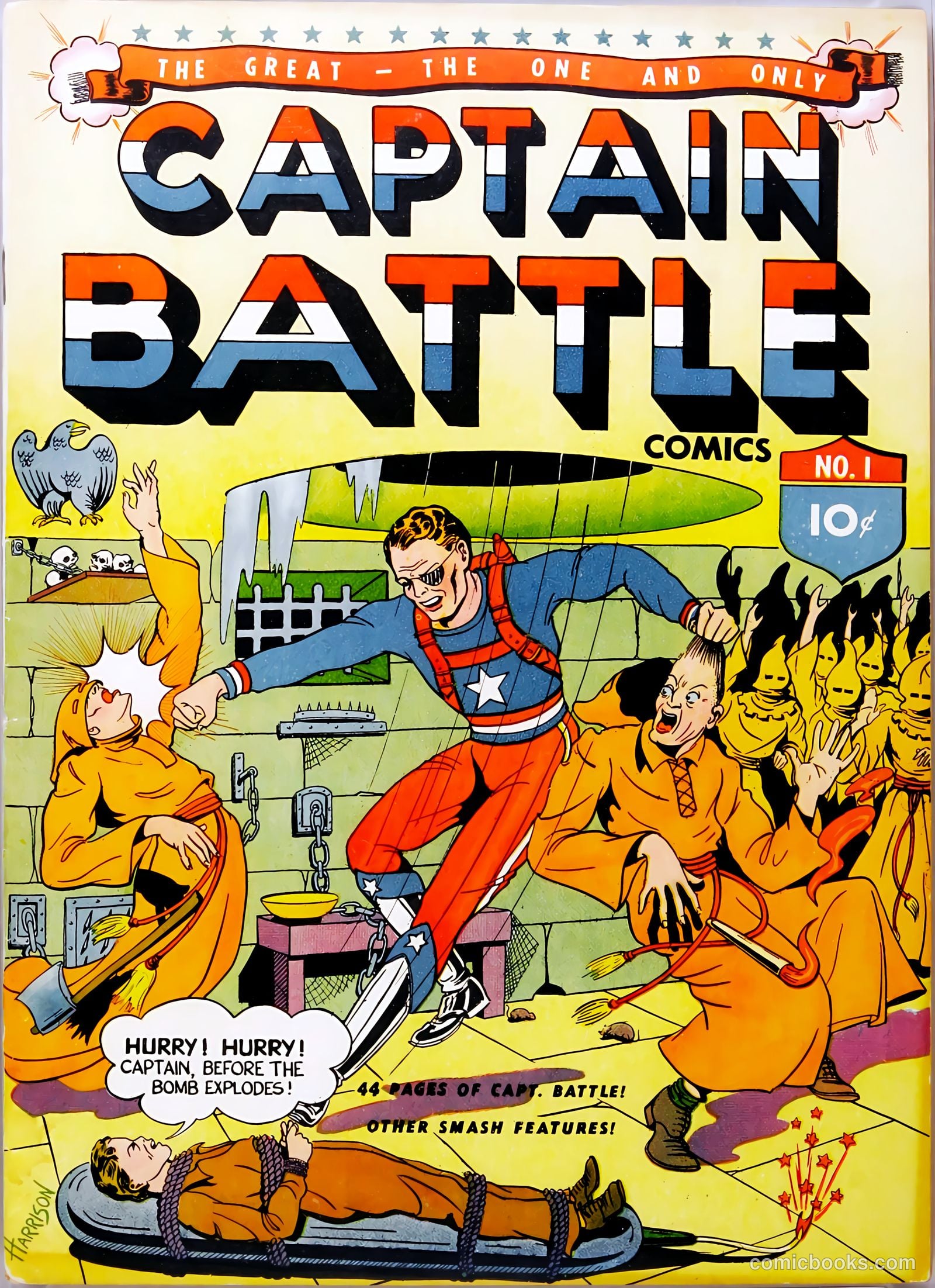 Captain Battle Comics #1