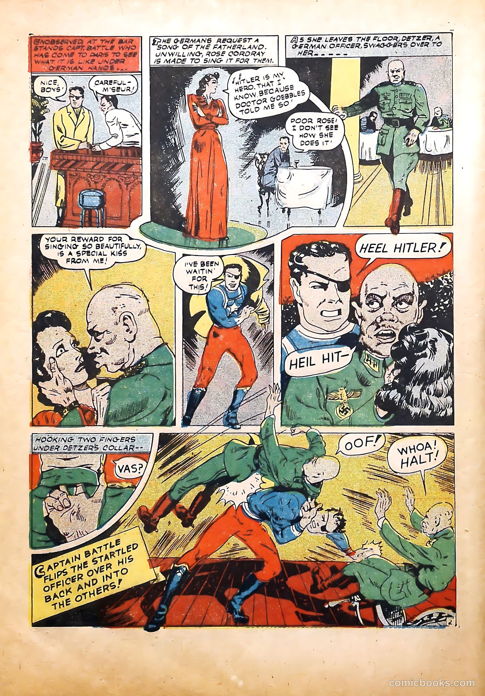 Captain Battle Comics #1 (1942) — page 4 of 68