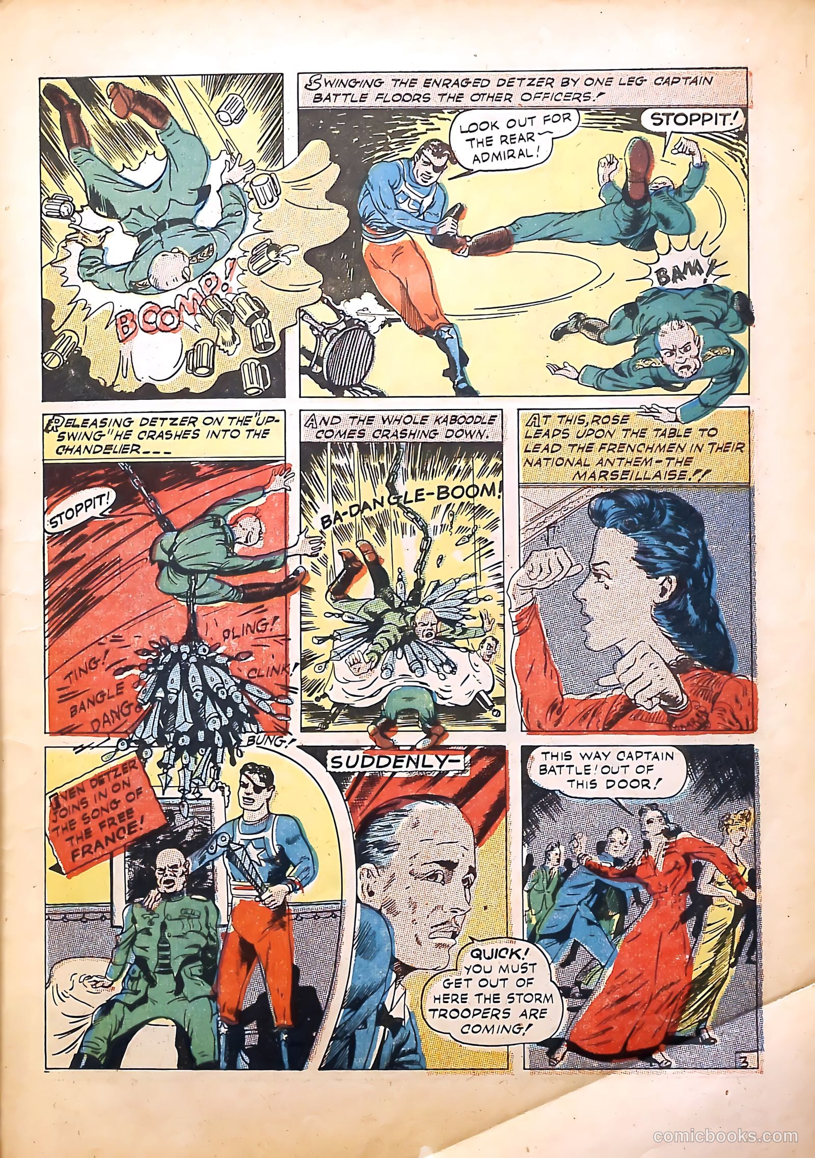 Captain Battle Comics #1 (1942) — page 5 of 68