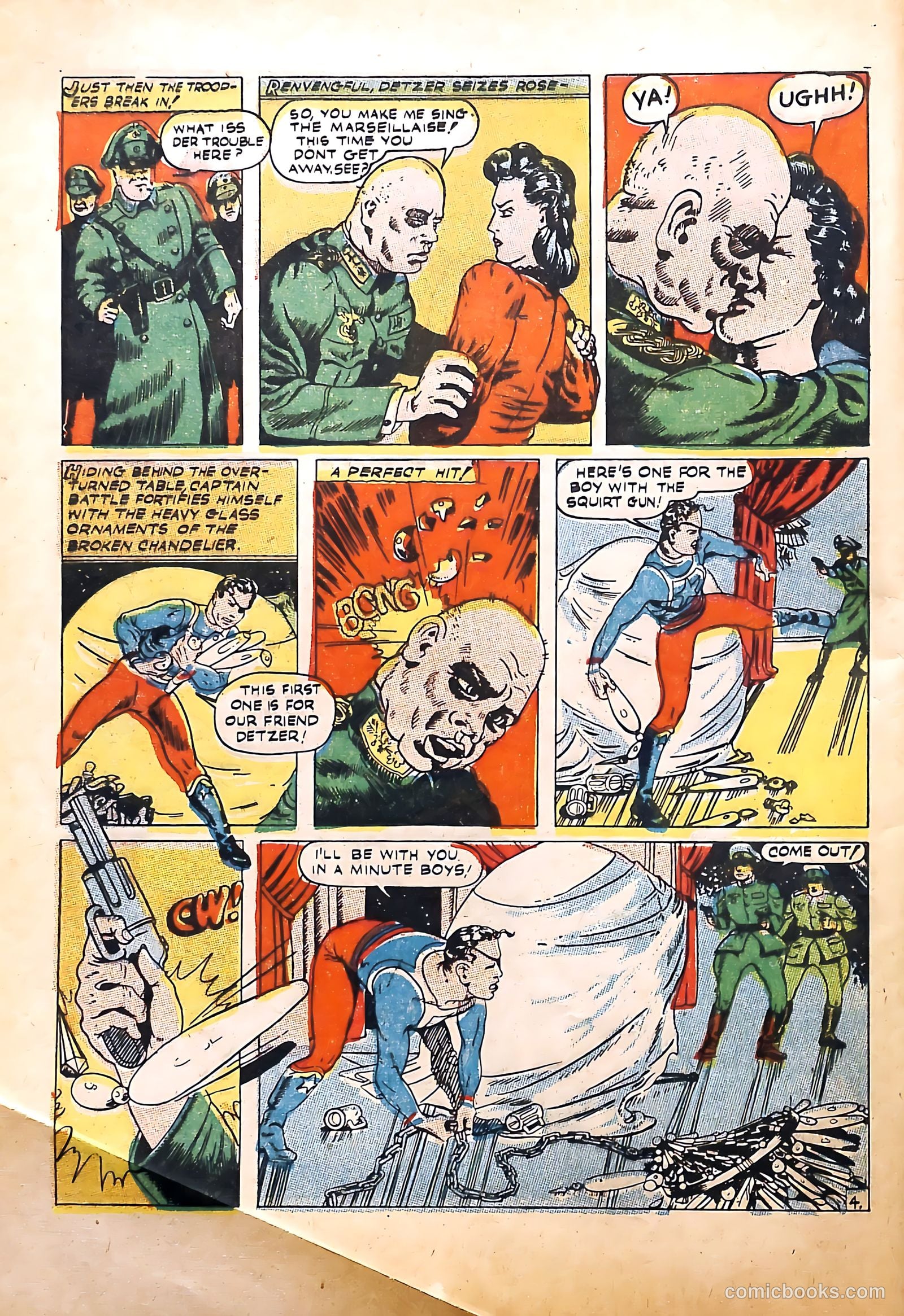 Captain Battle Comics #1 (1942) — page 6 of 68