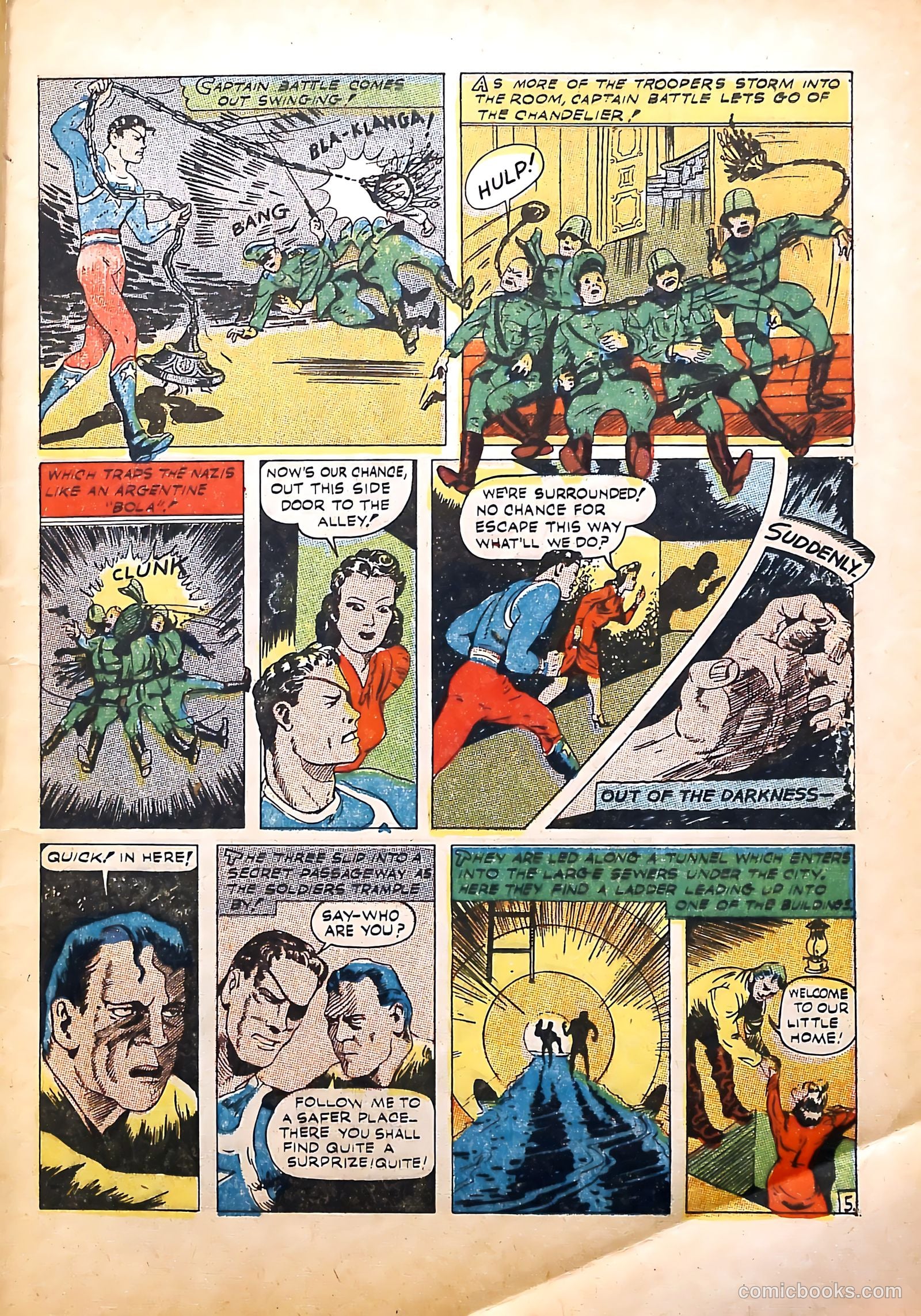 Captain Battle Comics #1 (1942) — page 7 of 68