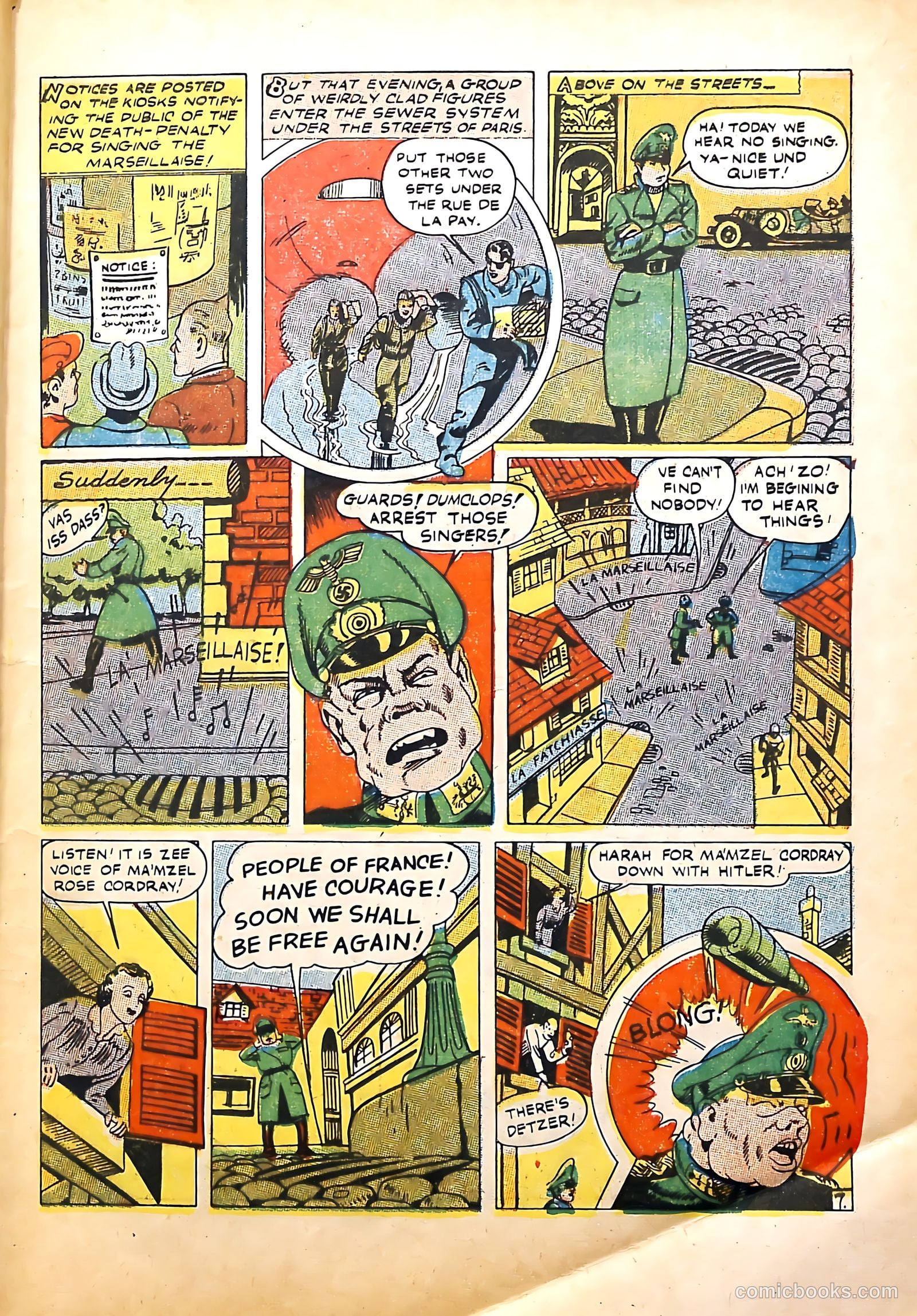 Captain Battle Comics #1 (1942) — page 9 of 68