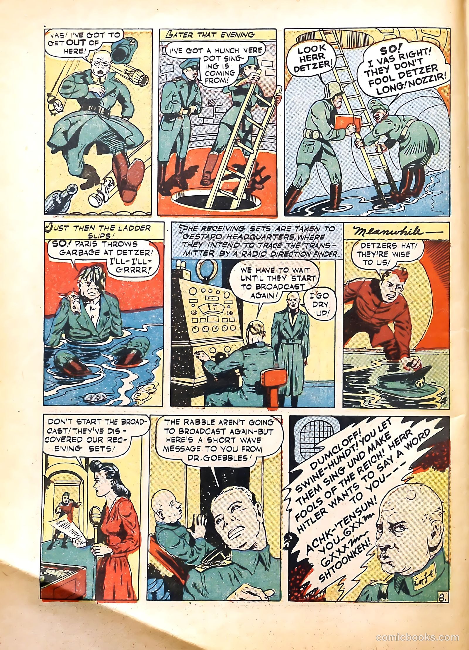 Captain Battle Comics #1 (1942) — page 10 of 68
