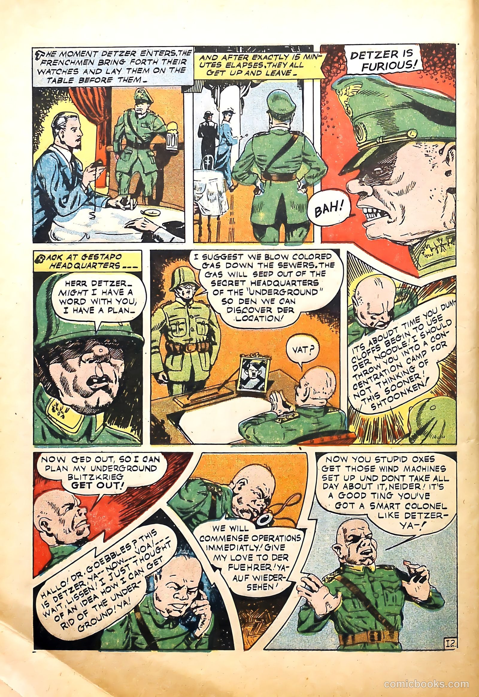 Captain Battle Comics #1 (1942) — page 14 of 68