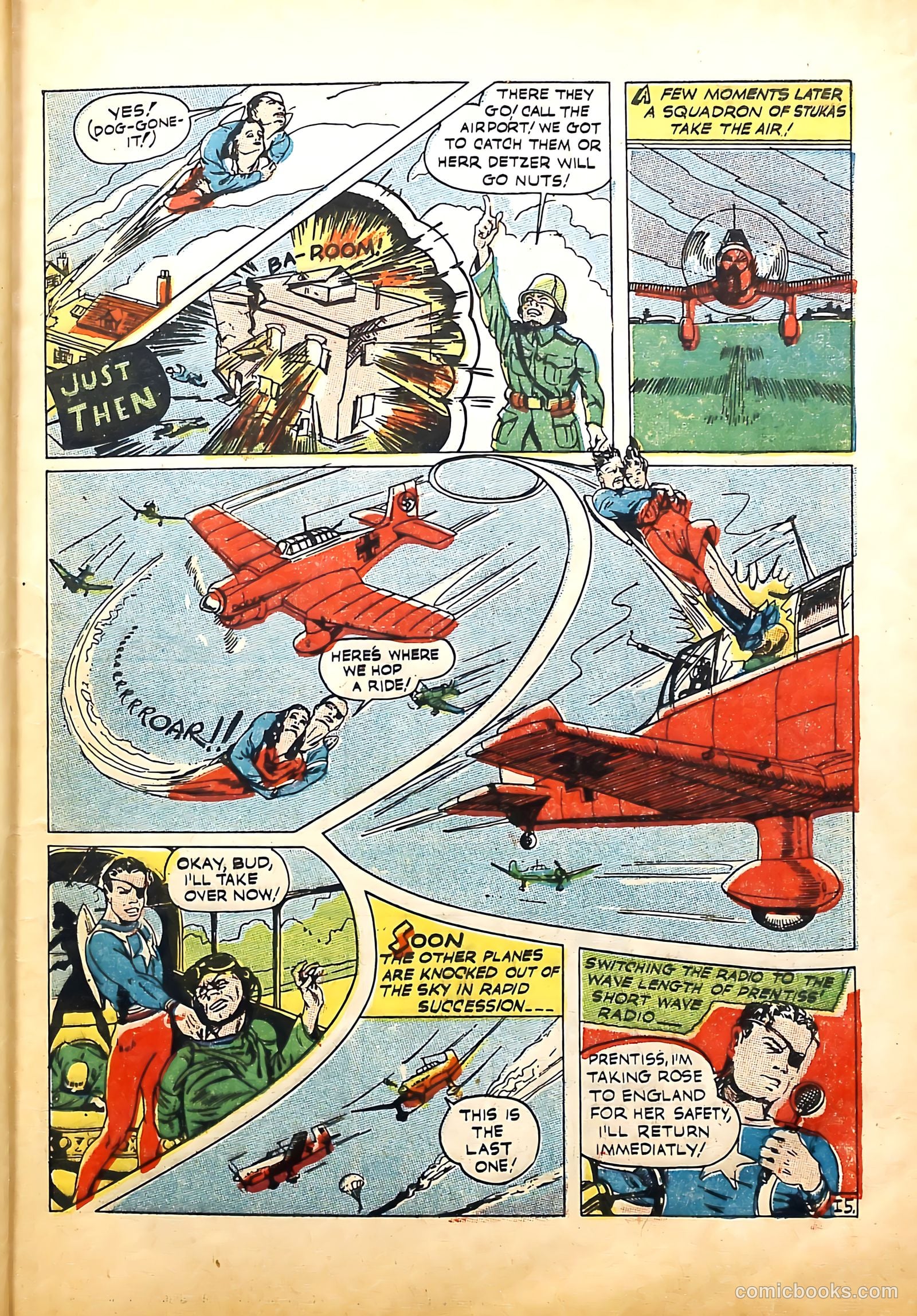Captain Battle Comics #1 (1942) — page 17 of 68