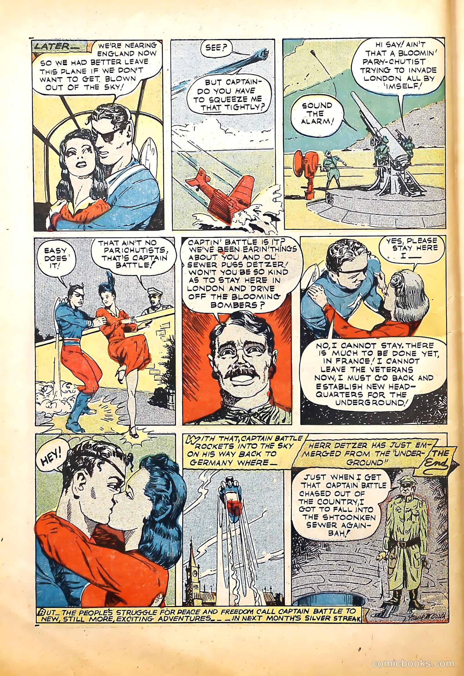 Captain Battle Comics #1 (1942) — page 18 of 68