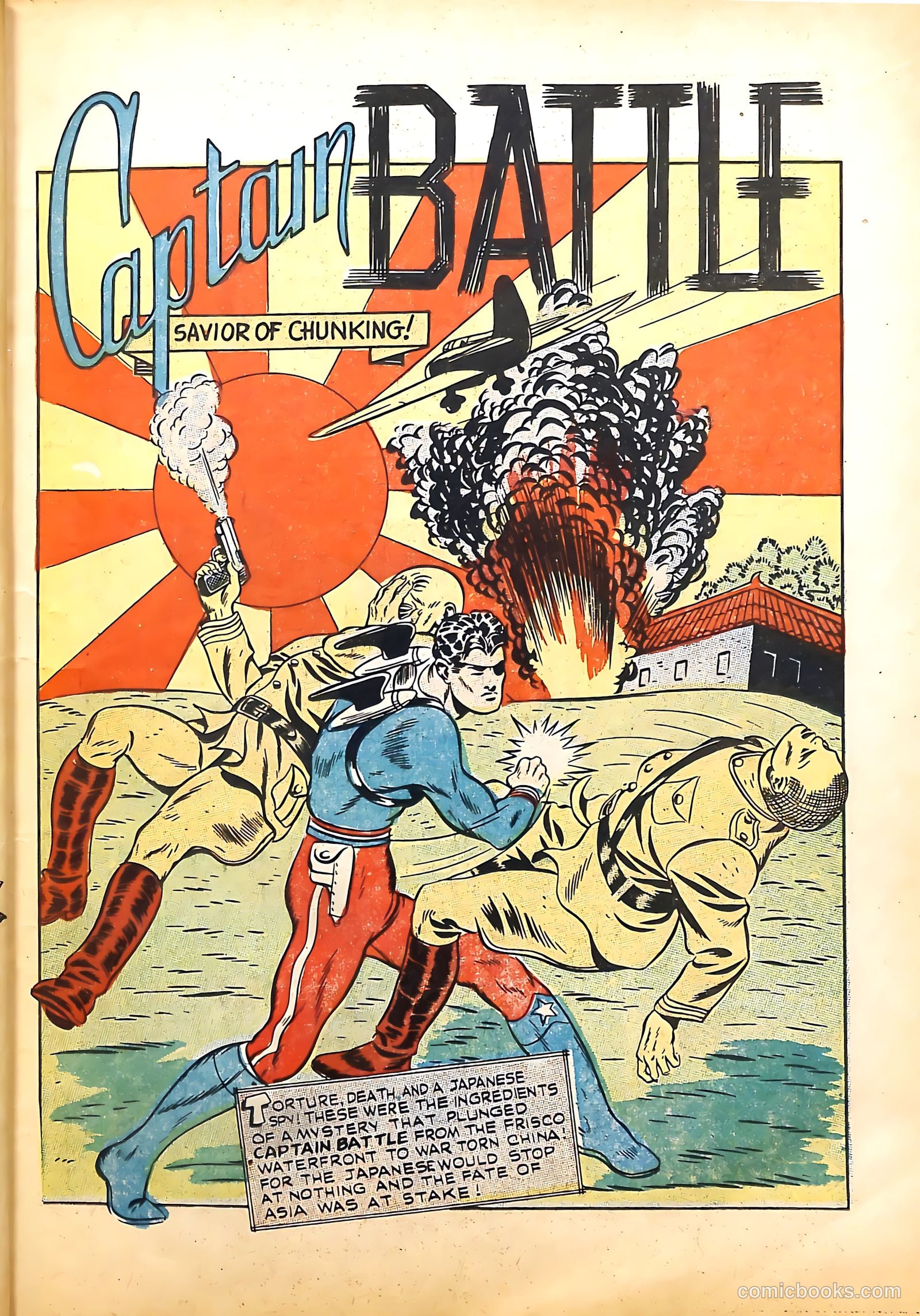 Captain Battle Comics #1 (1942) — page 19 of 68