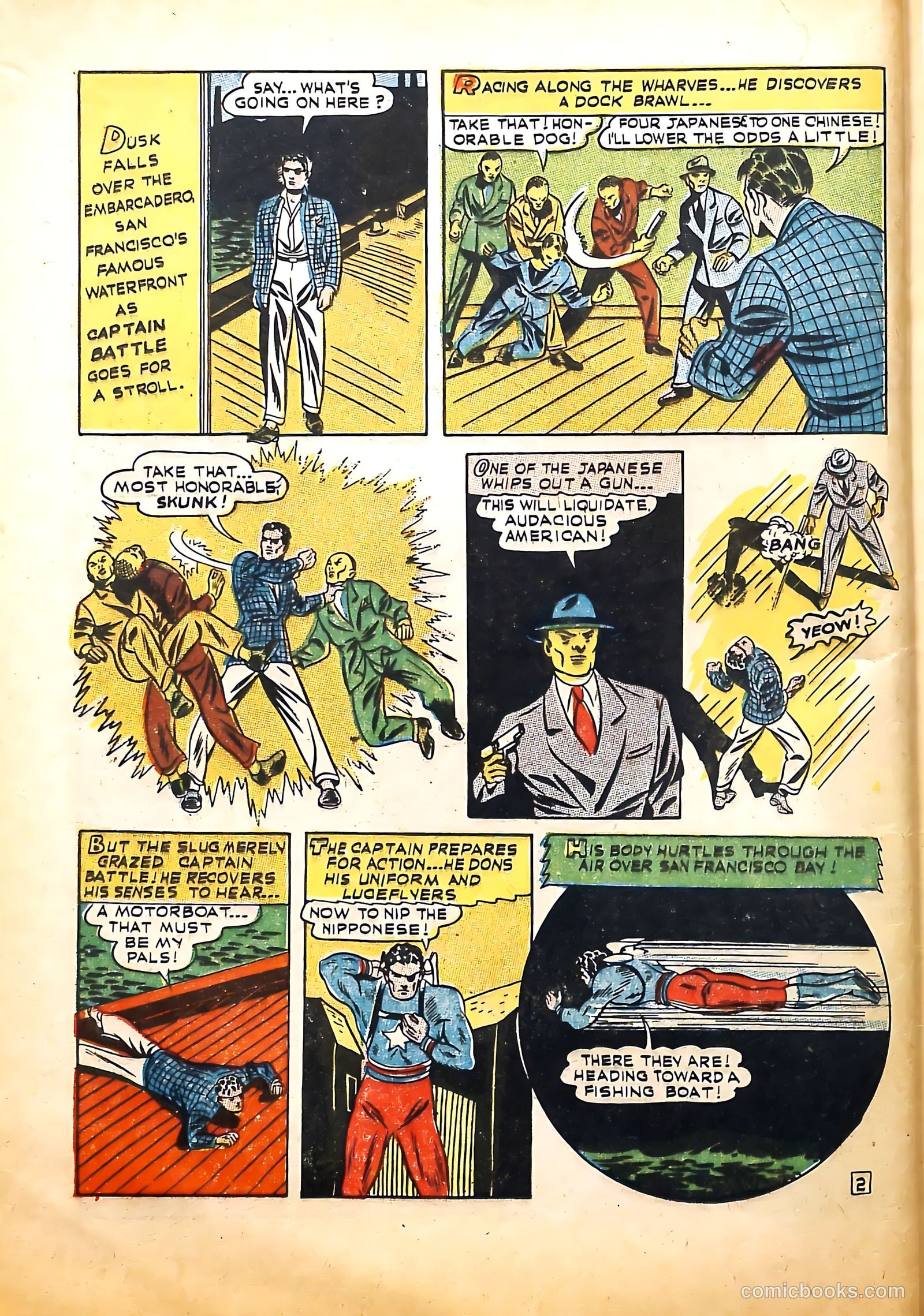 Captain Battle Comics #1 (1942) — page 20 of 68