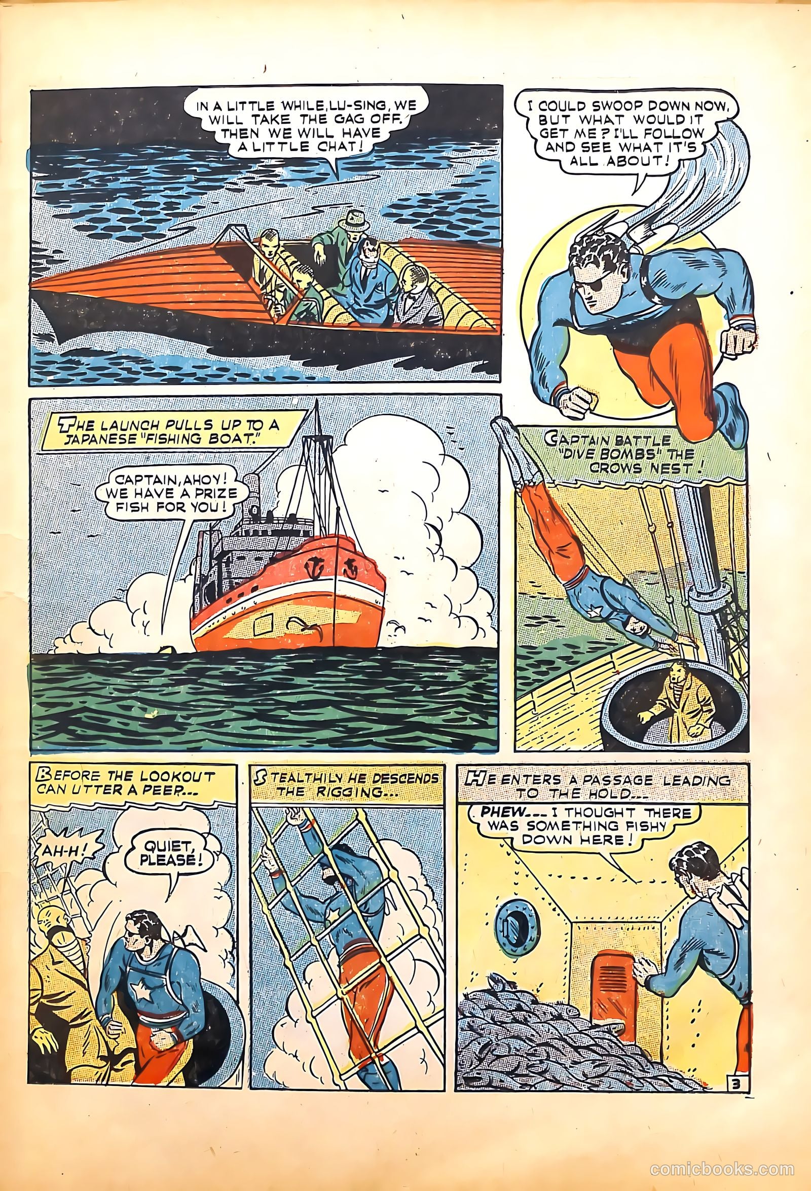 Captain Battle Comics #1 (1942) — page 21 of 68