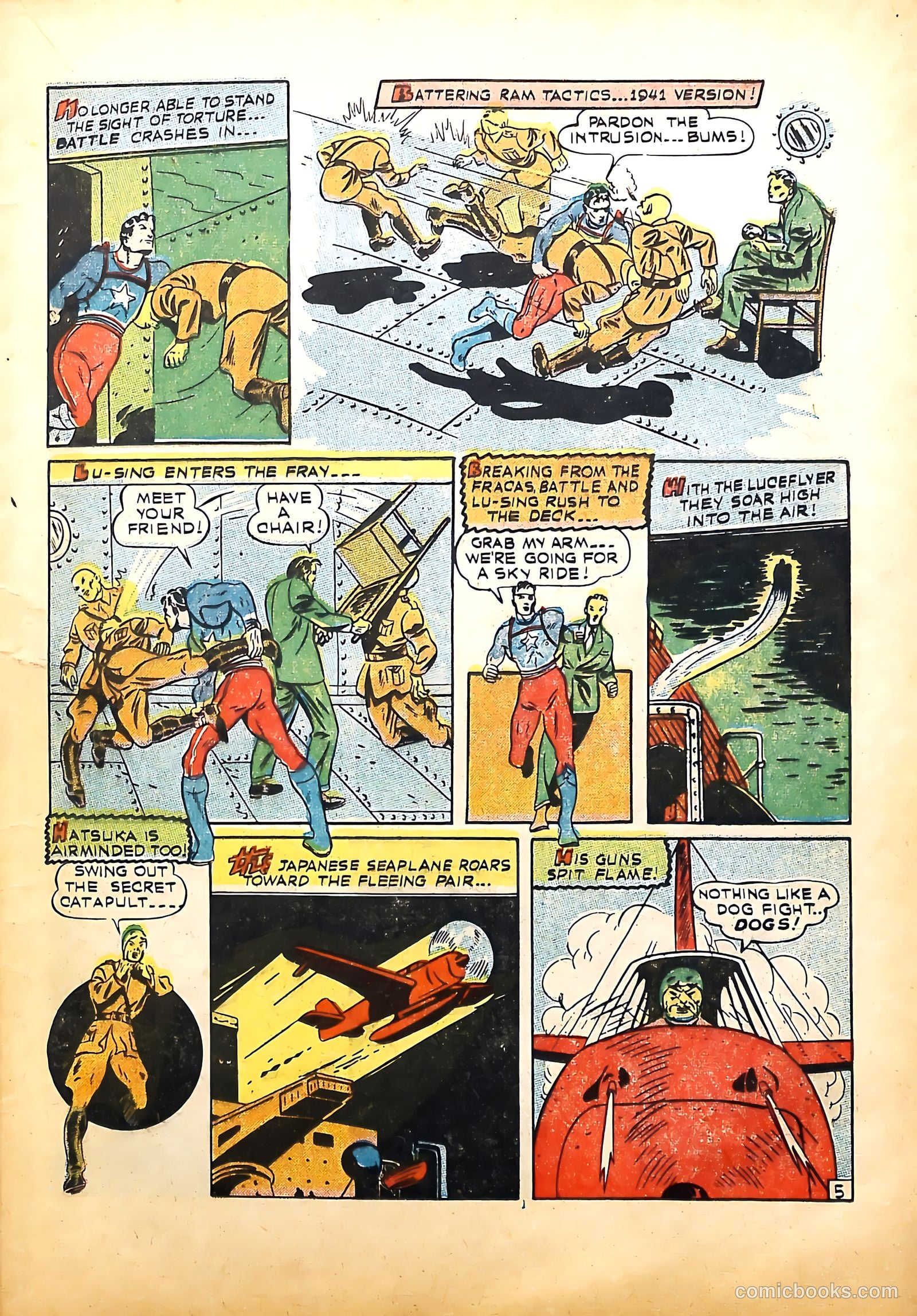 Captain Battle Comics #1 (1942) — page 23 of 68