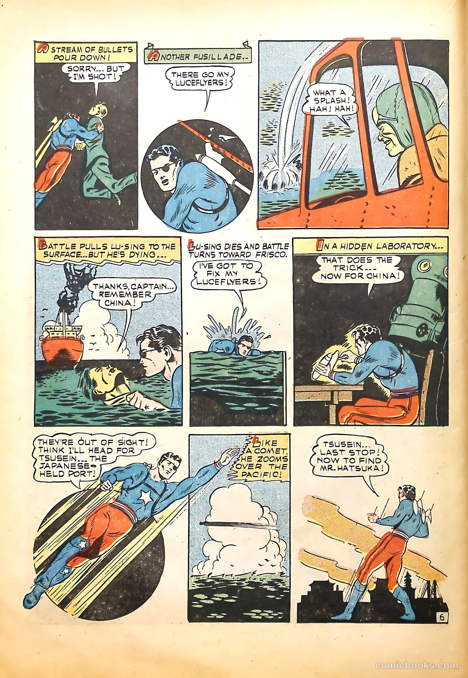 Captain Battle Comics #1 (1942) — page 24 of 68