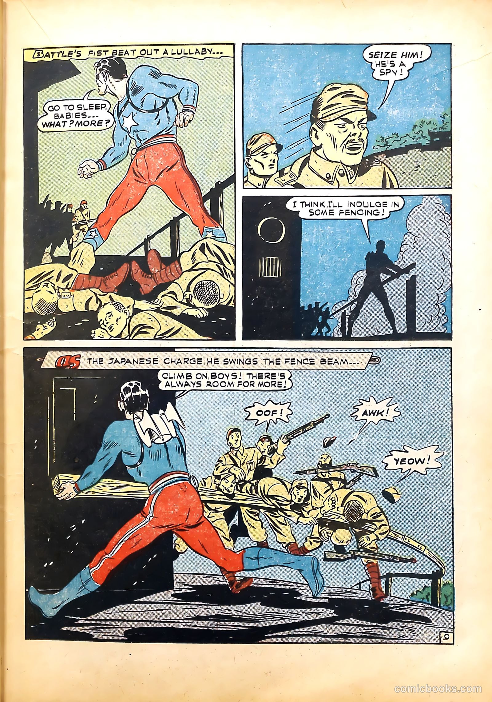 Captain Battle Comics #1 (1942) — page 27 of 68