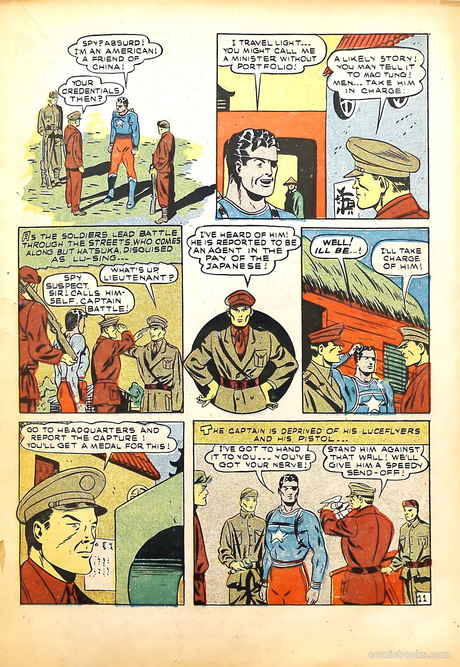 Captain Battle Comics #1 (1942) — page 29 of 68