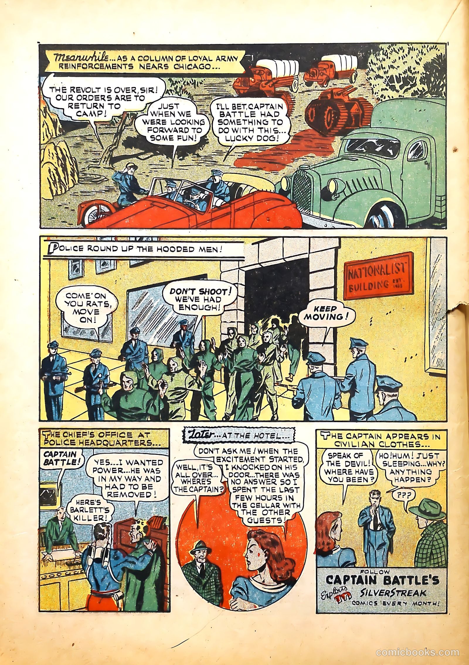 Captain Battle Comics #1 (1942) — page 44 of 68