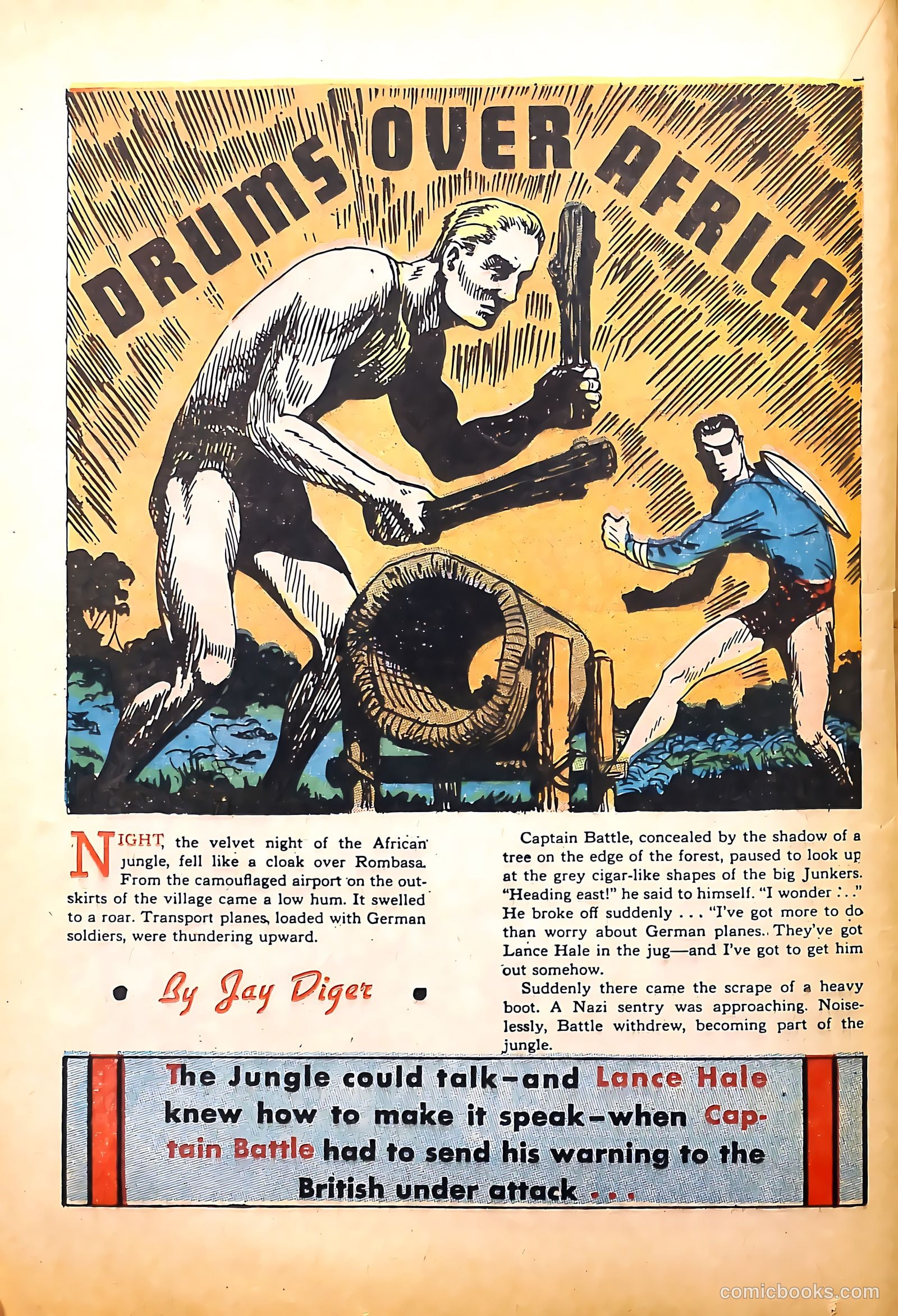 Captain Battle Comics #1 (1942) — page 46 of 68
