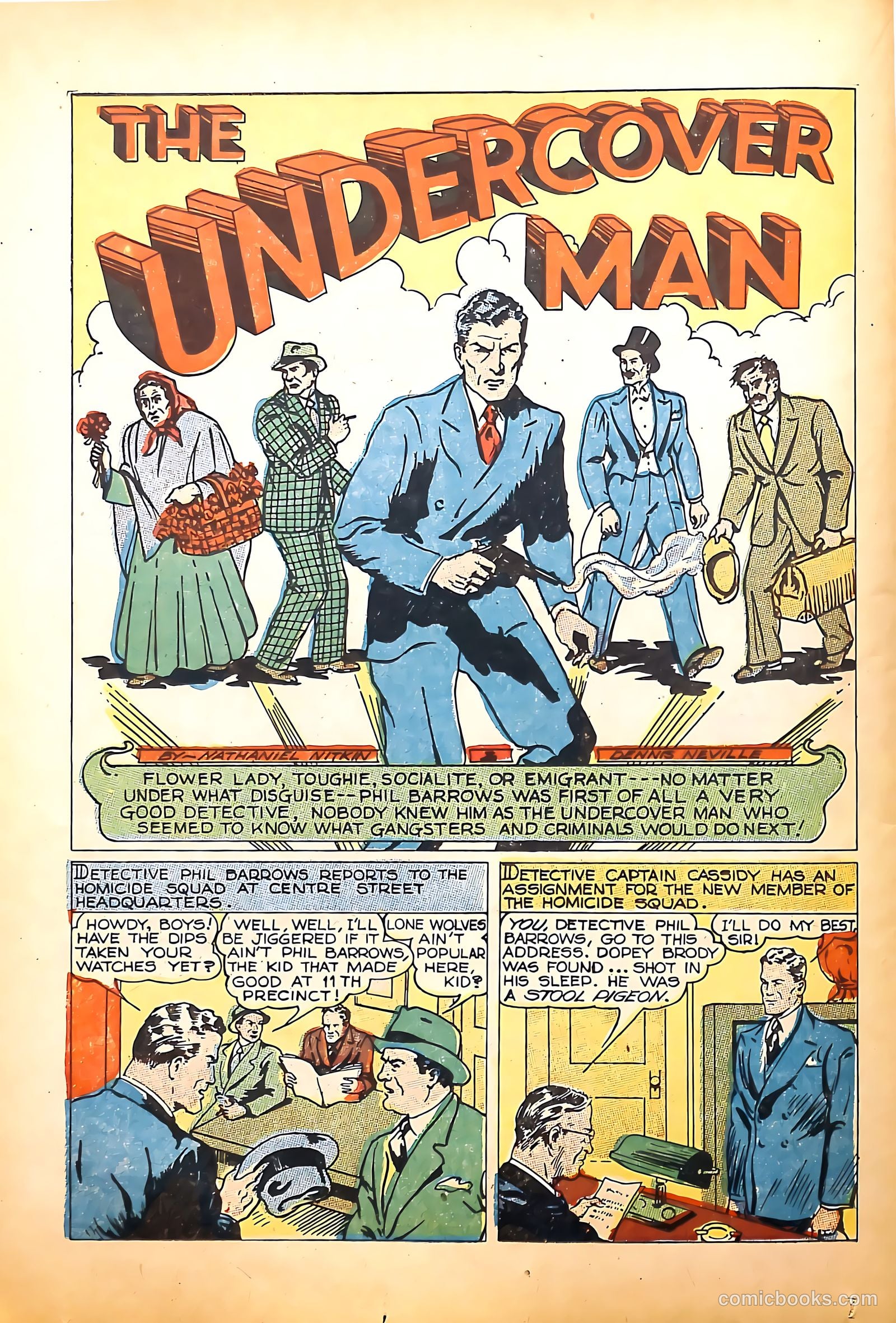 Captain Battle Comics #1 (1942) — page 48 of 68