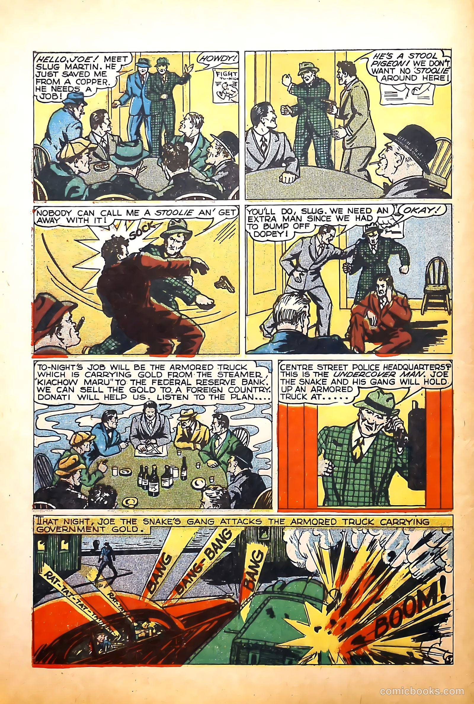 Captain Battle Comics #1 (1942) — page 52 of 68