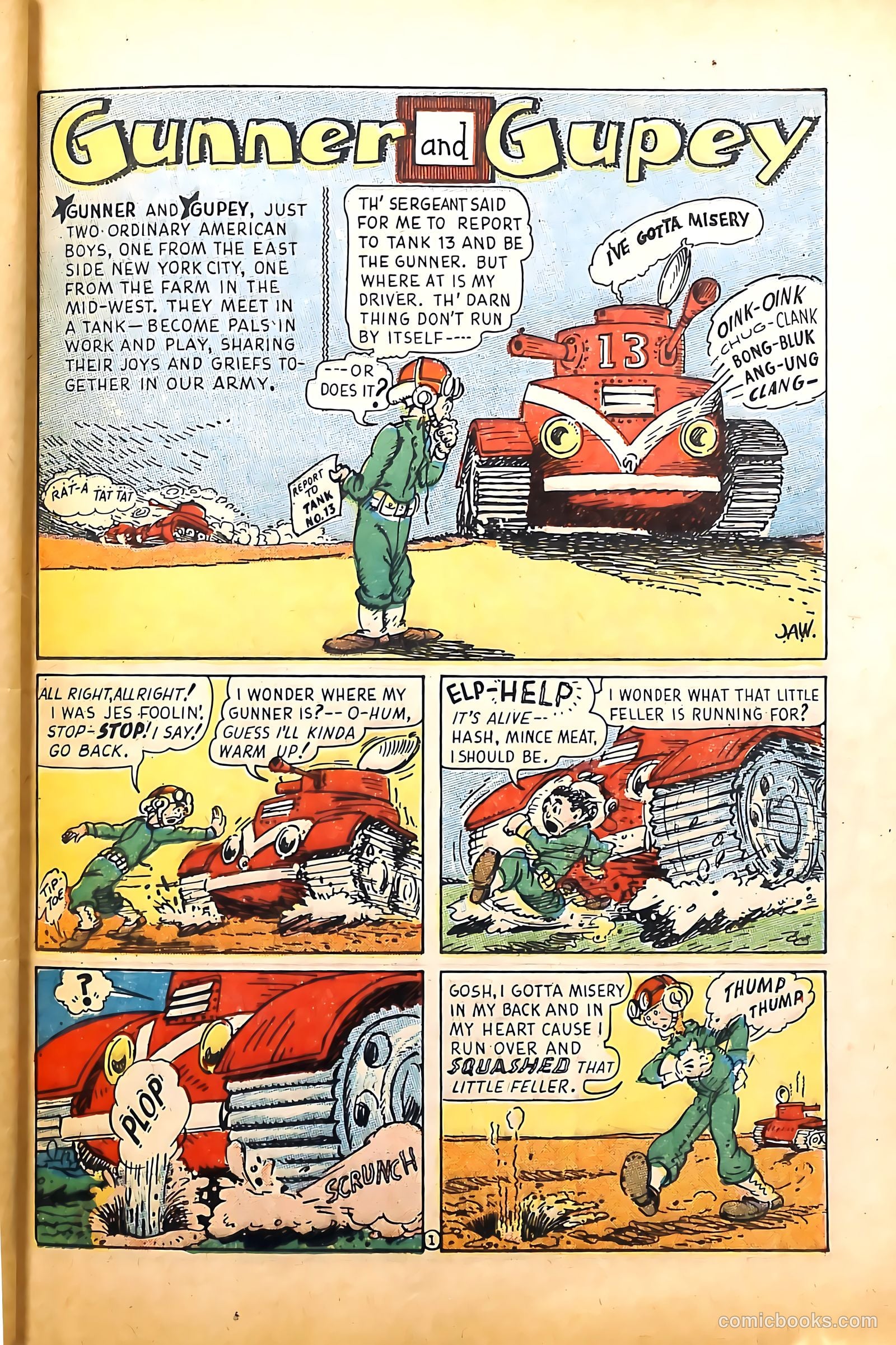 Captain Battle Comics #1 (1942) — page 55 of 68