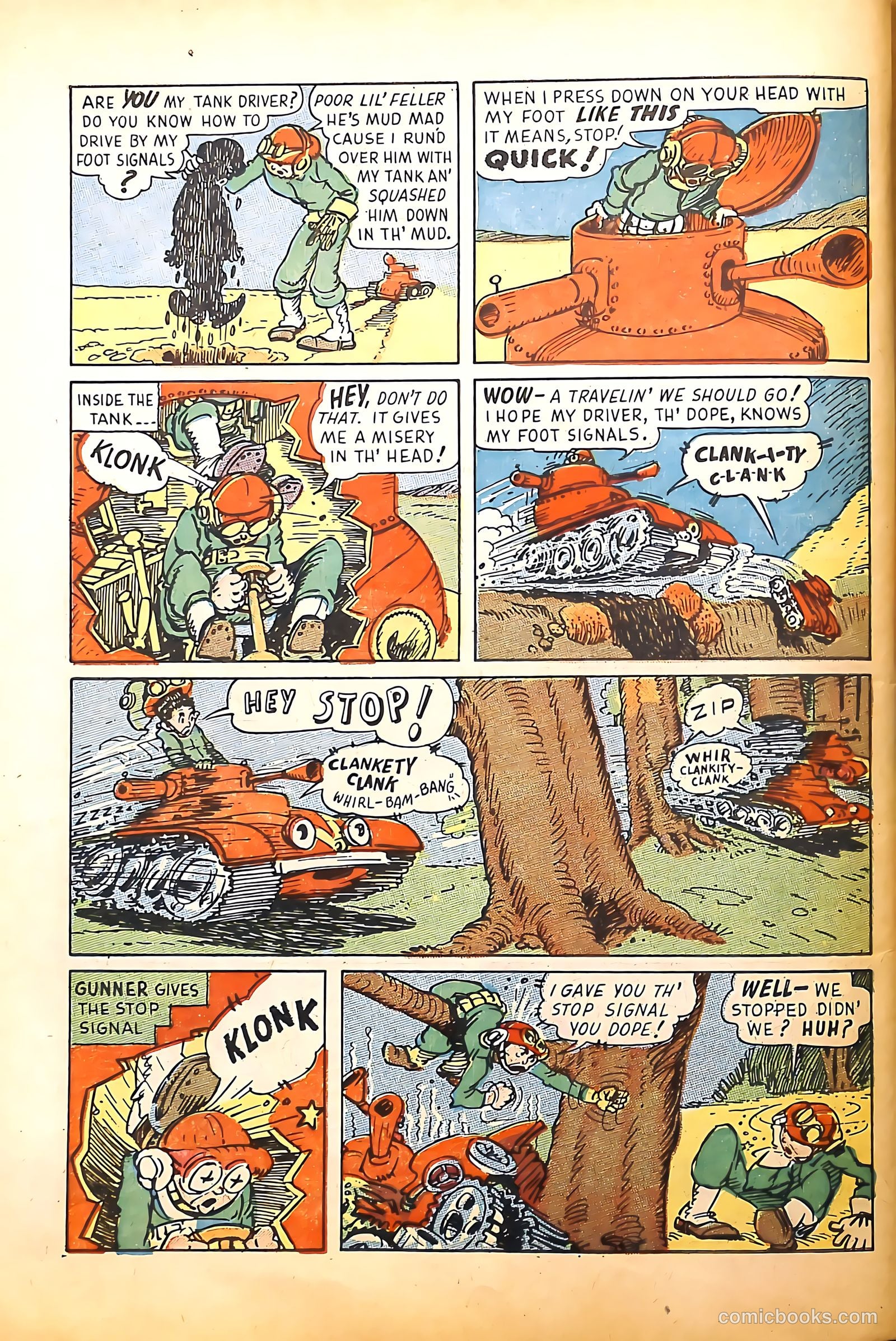 Captain Battle Comics #1 (1942) — page 56 of 68