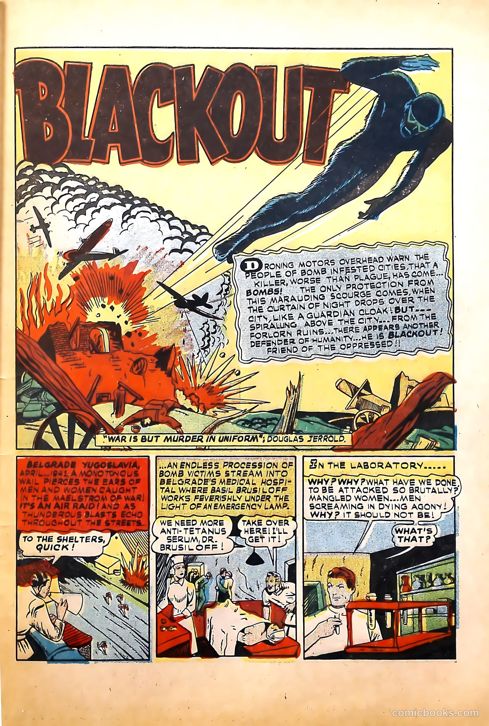 Captain Battle Comics #1 (1942) — page 57 of 68