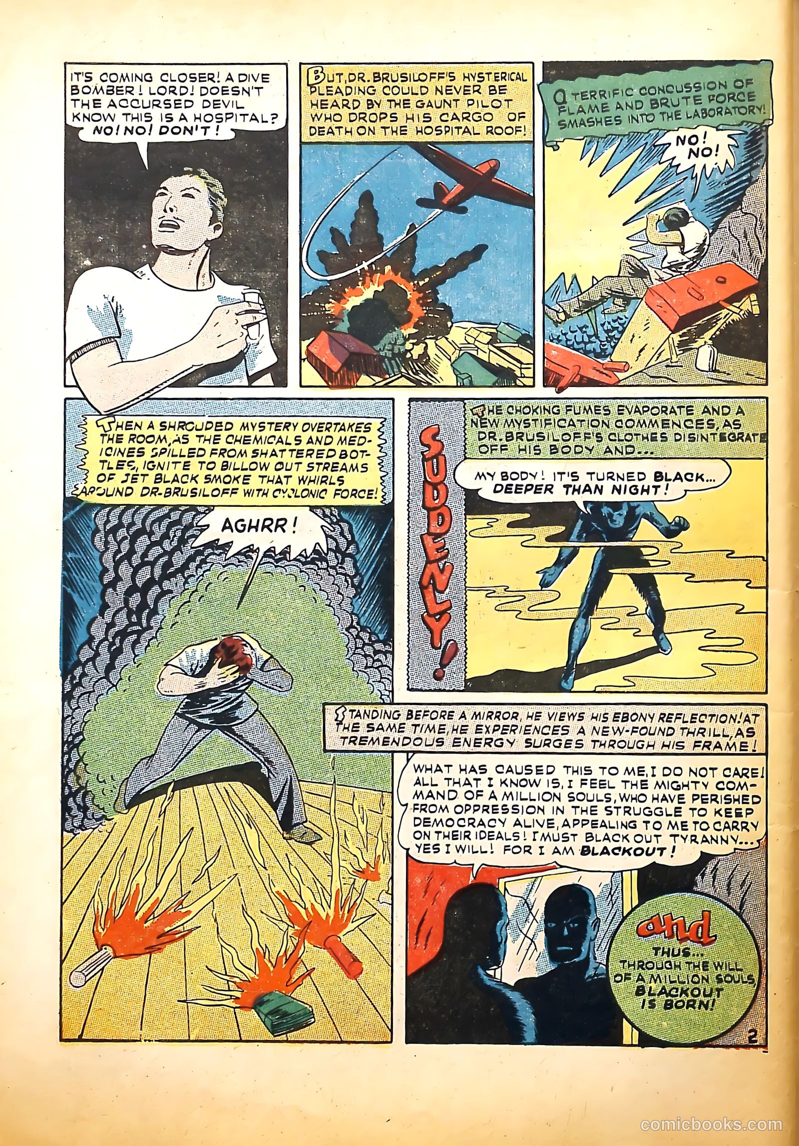 Captain Battle Comics #1 (1942) — page 58 of 68