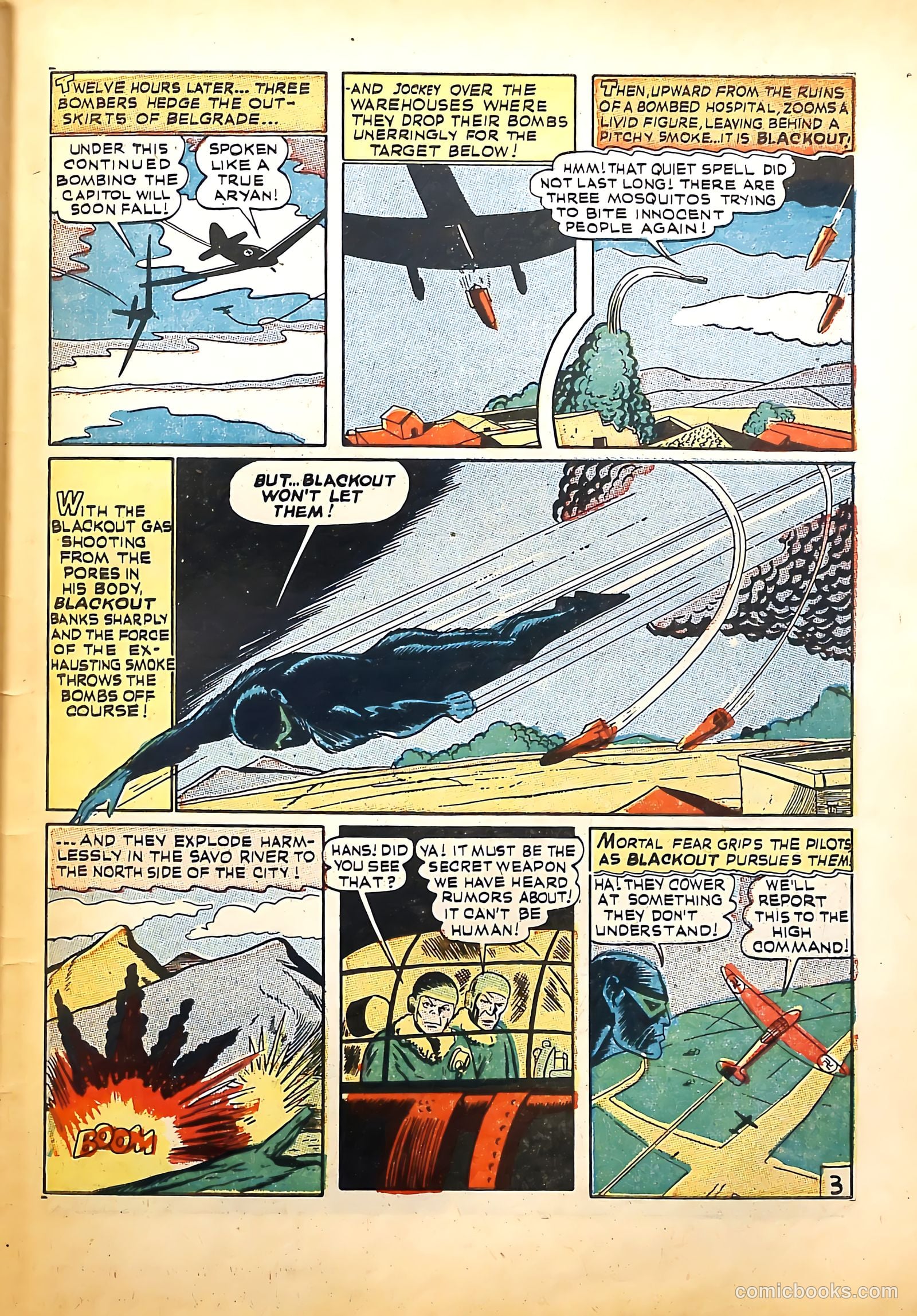 Captain Battle Comics #1 (1942) — page 59 of 68