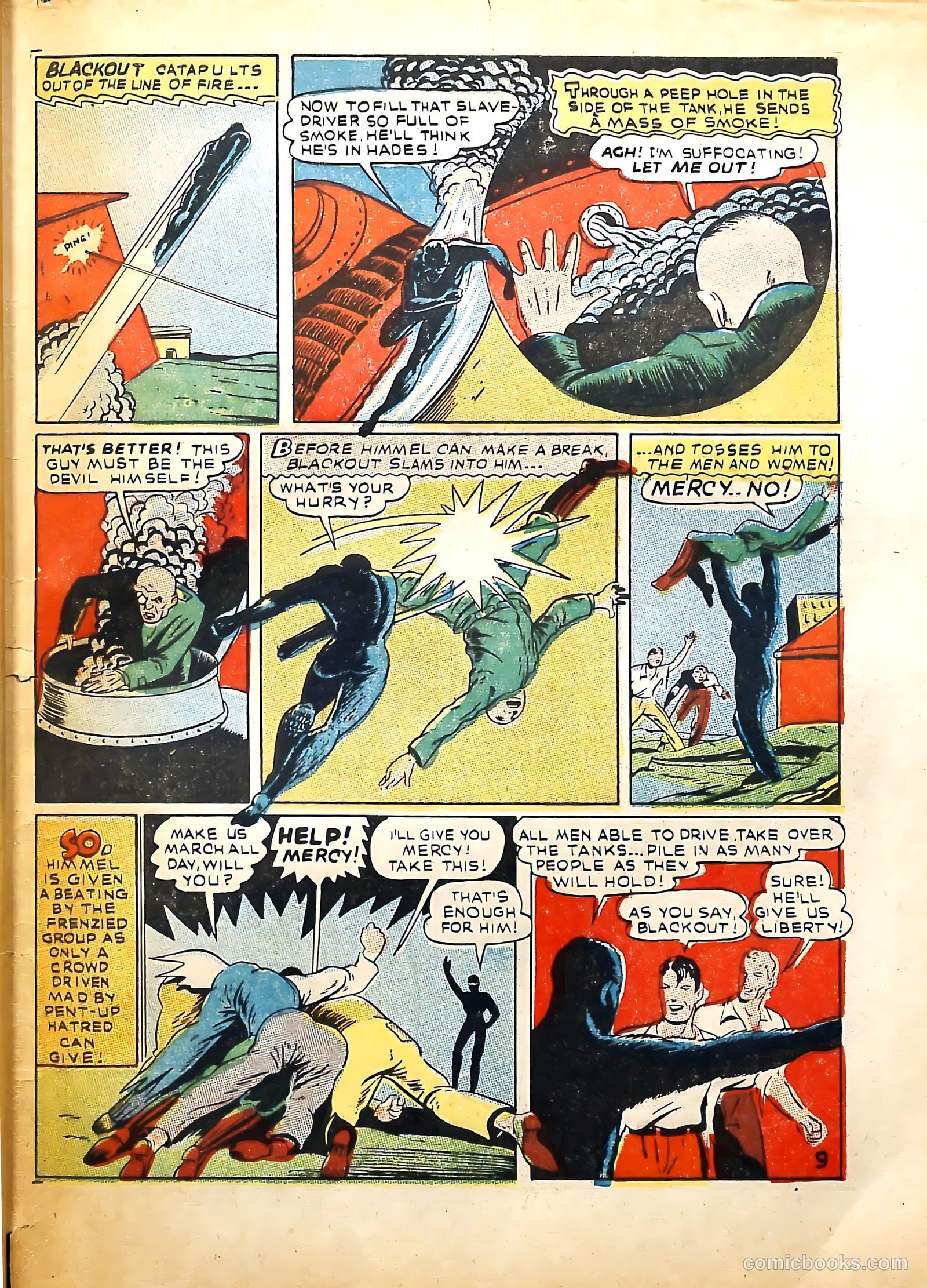 Captain Battle Comics #1 (1942) — page 65 of 68