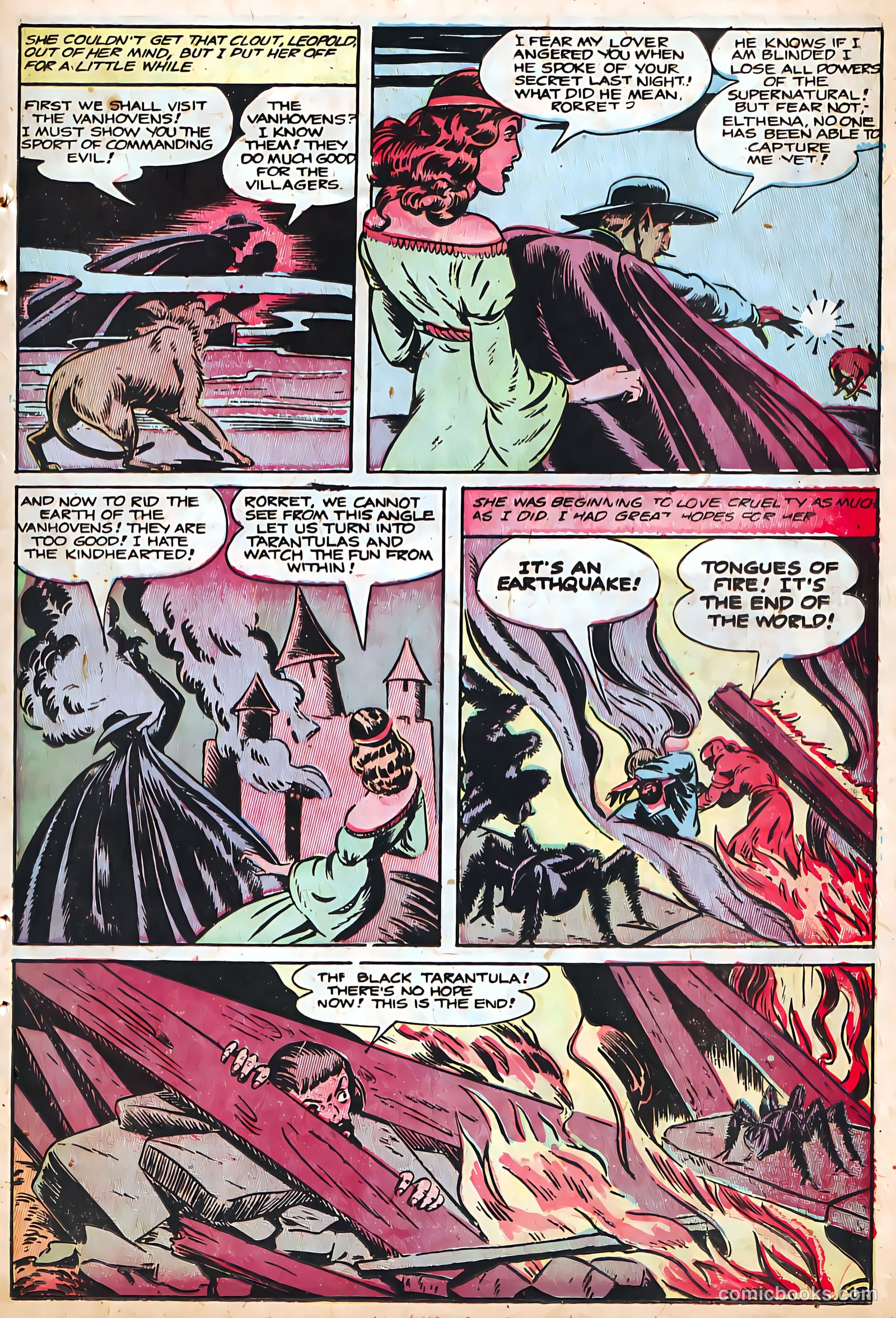 A Feature Presentation 5 - The Black Tarantula #1 — page 12 of 34