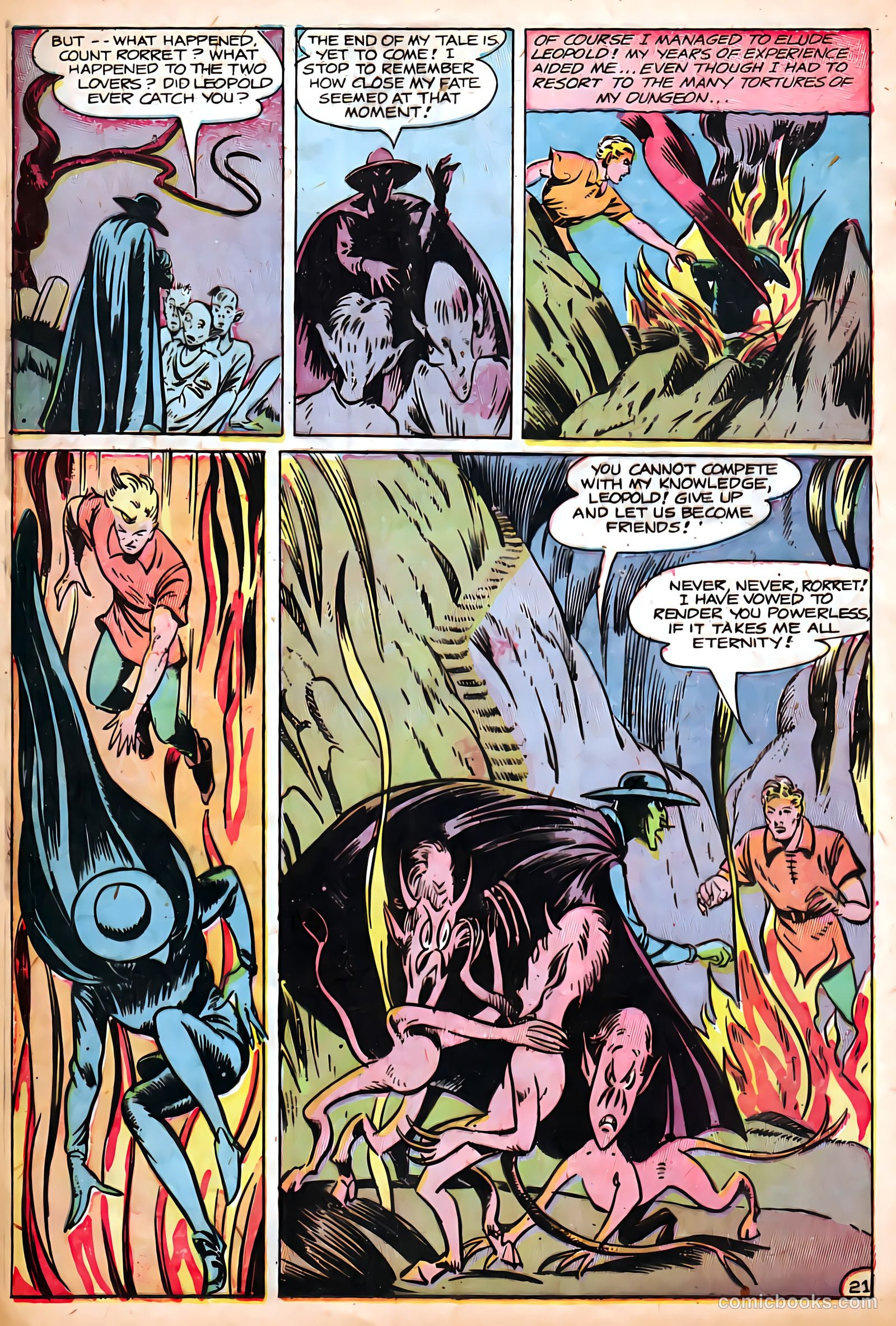A Feature Presentation 5 - The Black Tarantula #1 — page 21 of 34