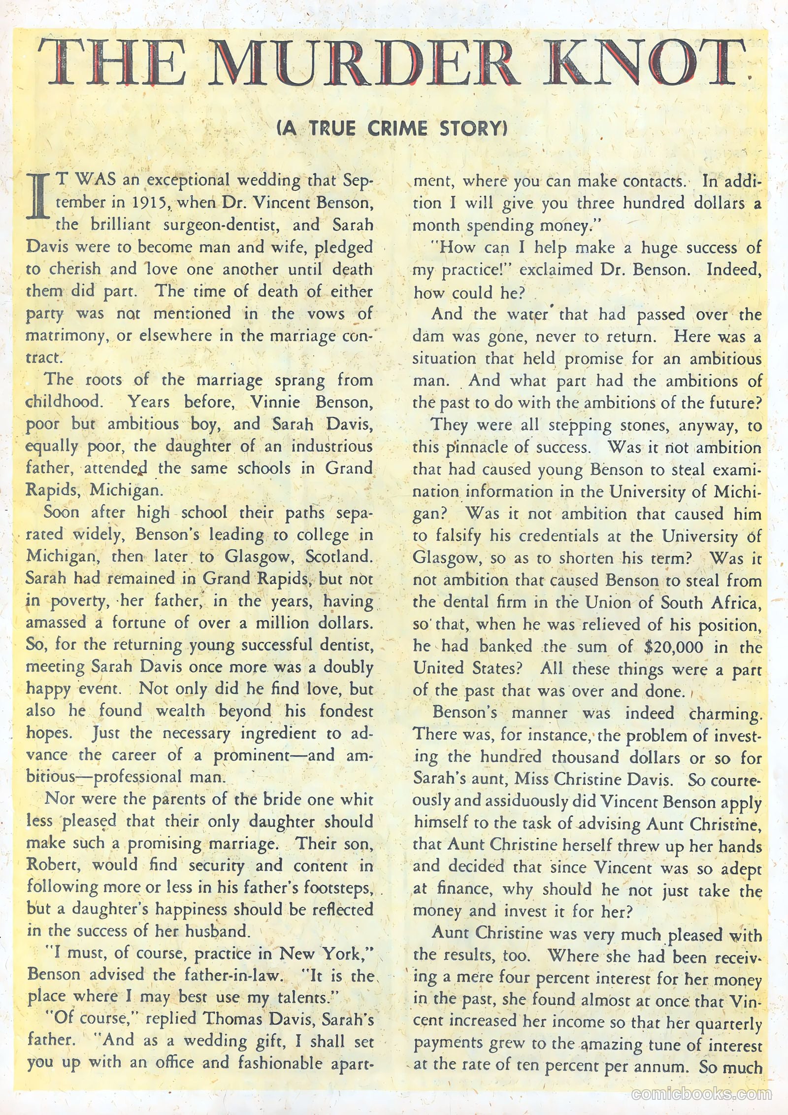 Almanac of Crime #1 (1948) — page 134 of 148