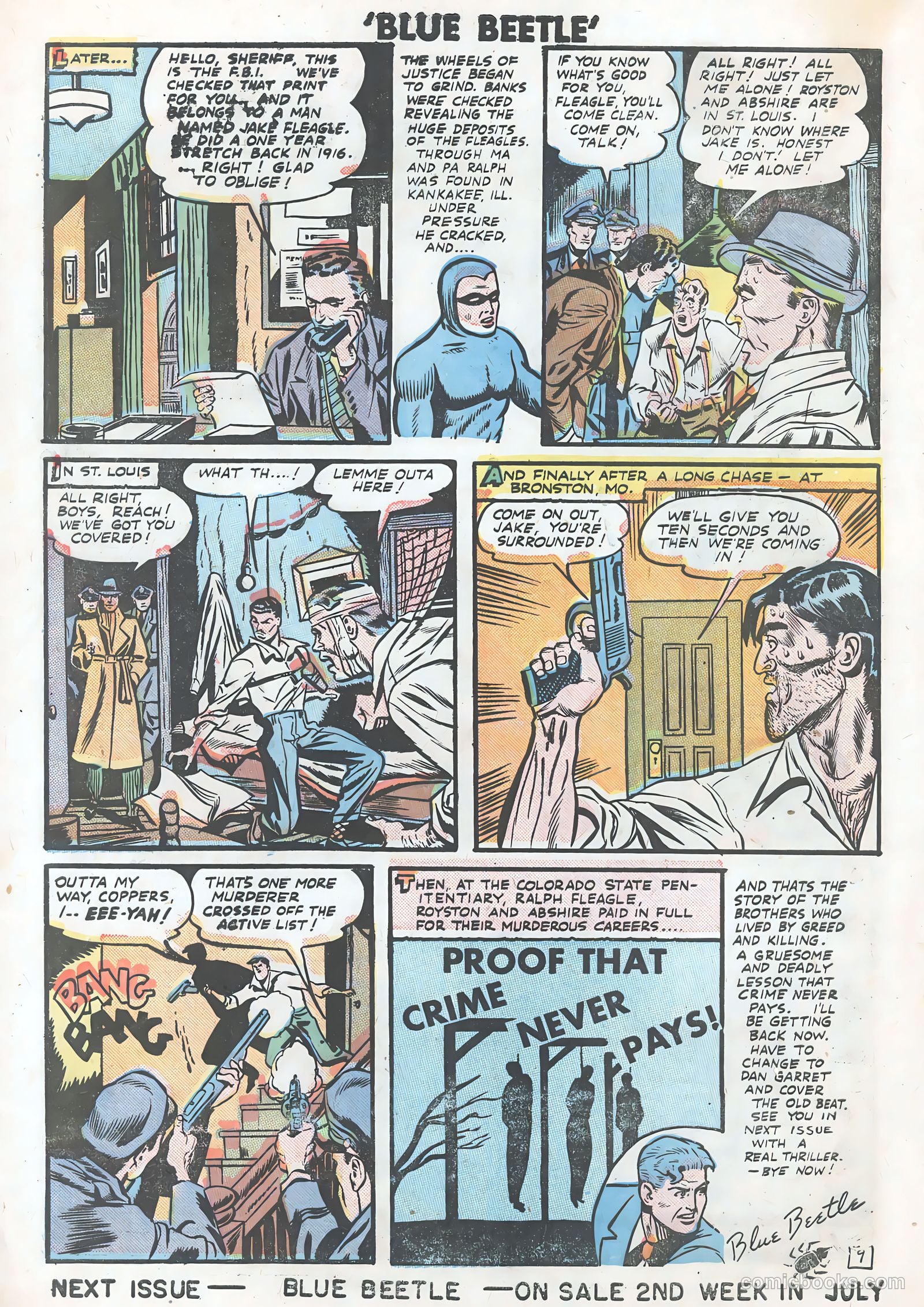 Almanac of Crime #1 (1948) — page 144 of 148