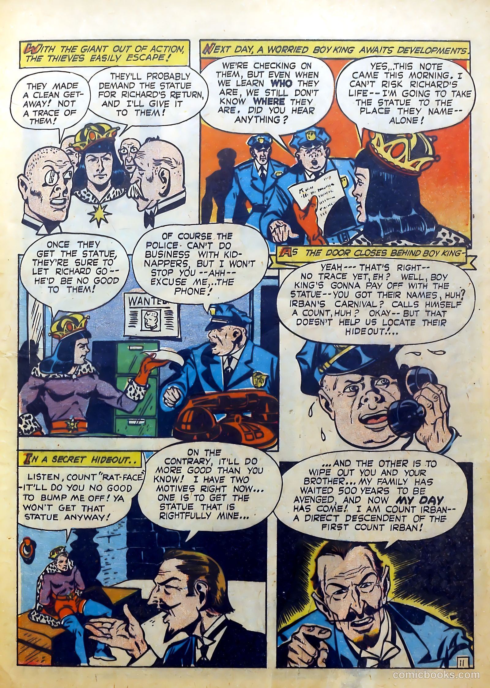 Clue Comics #8 (1943) — page 13 of 52