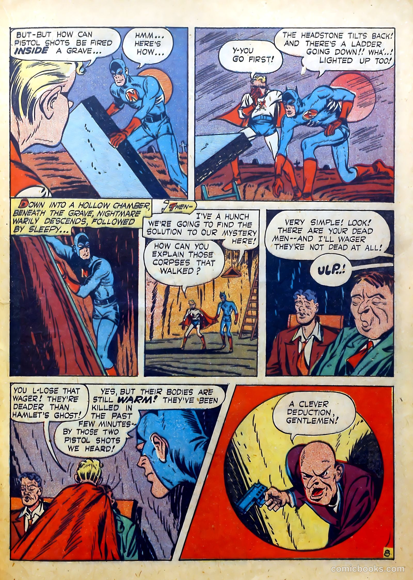 Clue Comics #8 (1943) — page 25 of 52