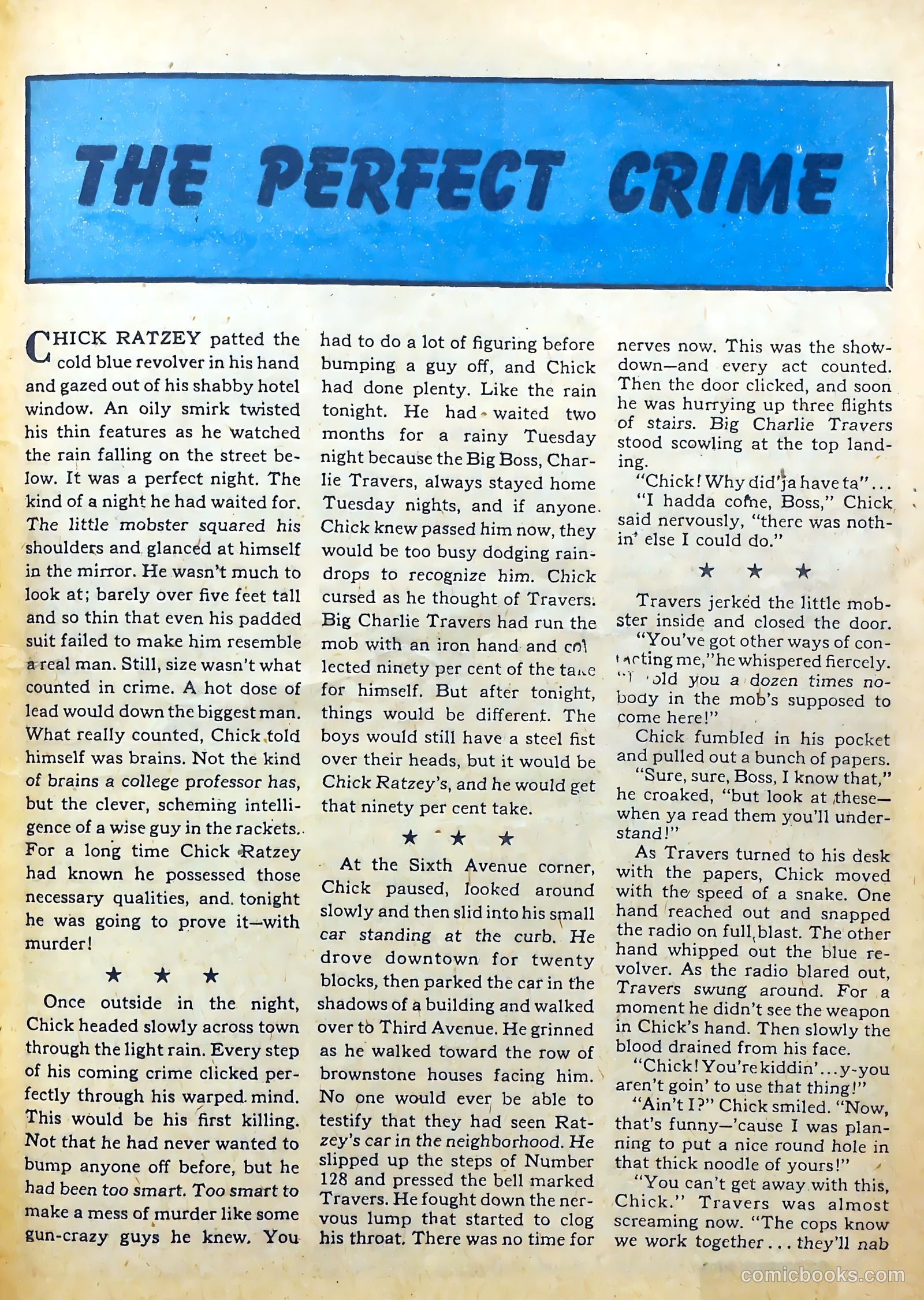 Clue Comics #8 (1943) — page 33 of 52