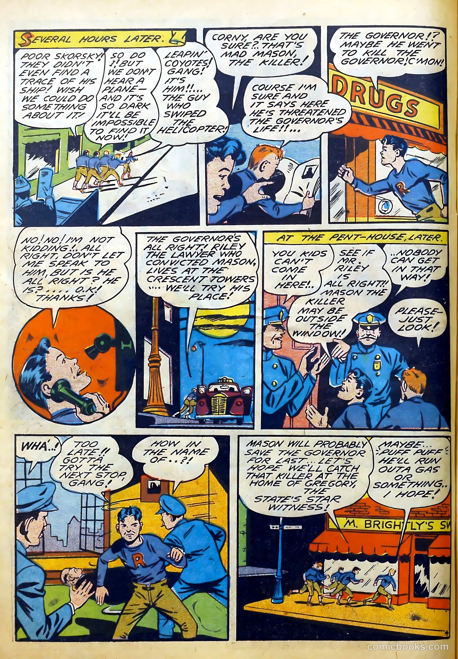 Clue Comics #8 (1943) — page 38 of 52