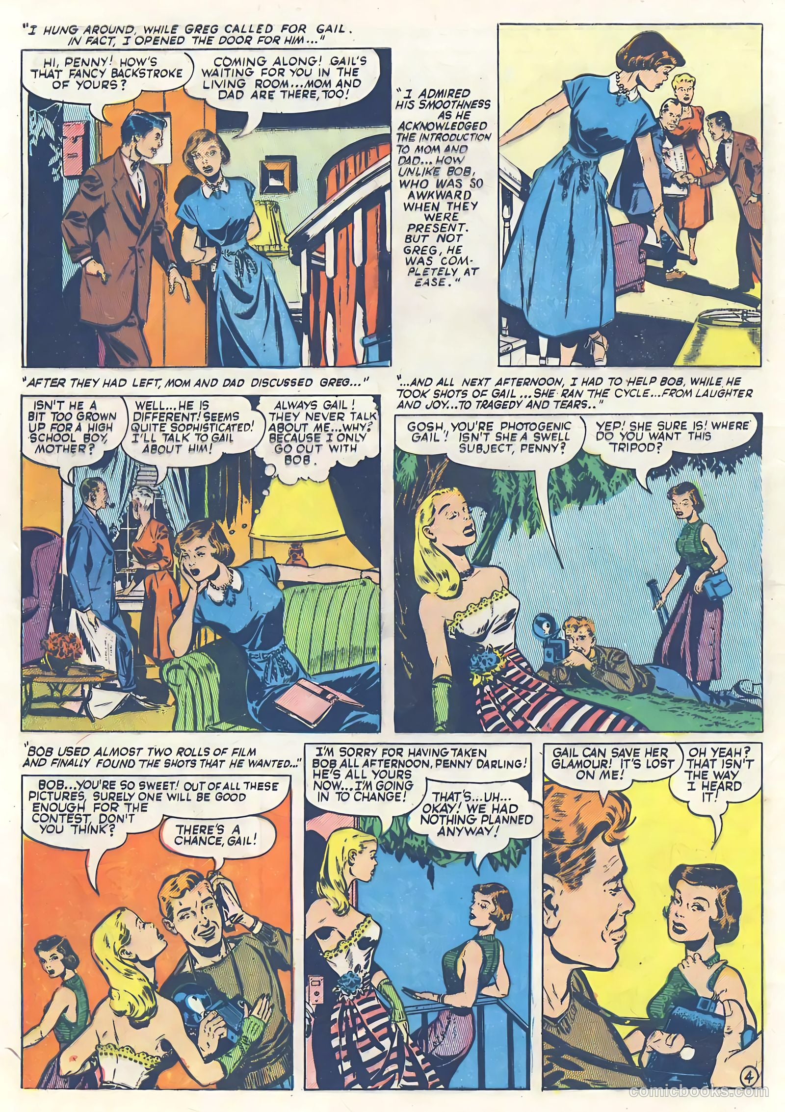 Romantic Confessions v1 #3 — page 6 of 52