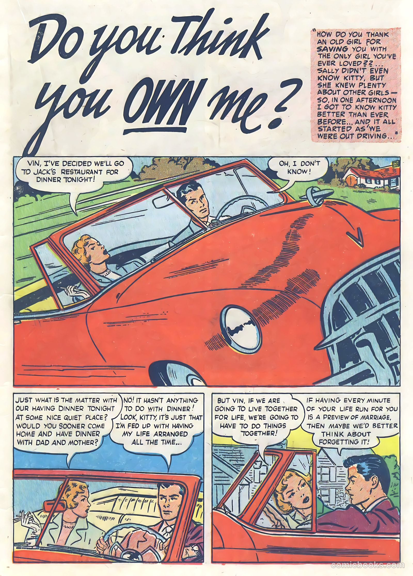 Romantic Confessions v1 #3 — page 19 of 52
