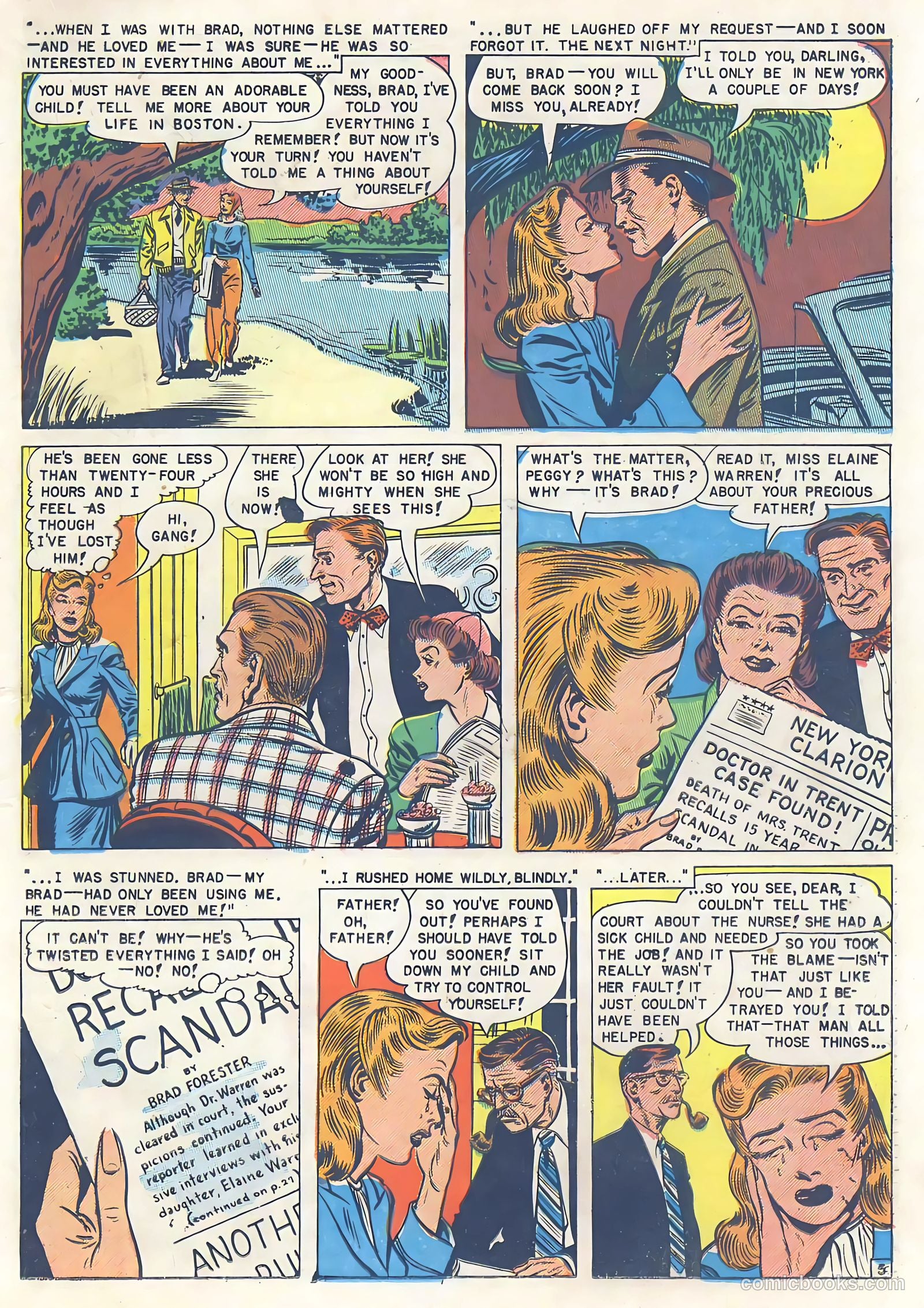 Romantic Confessions v1 #3 — page 29 of 52