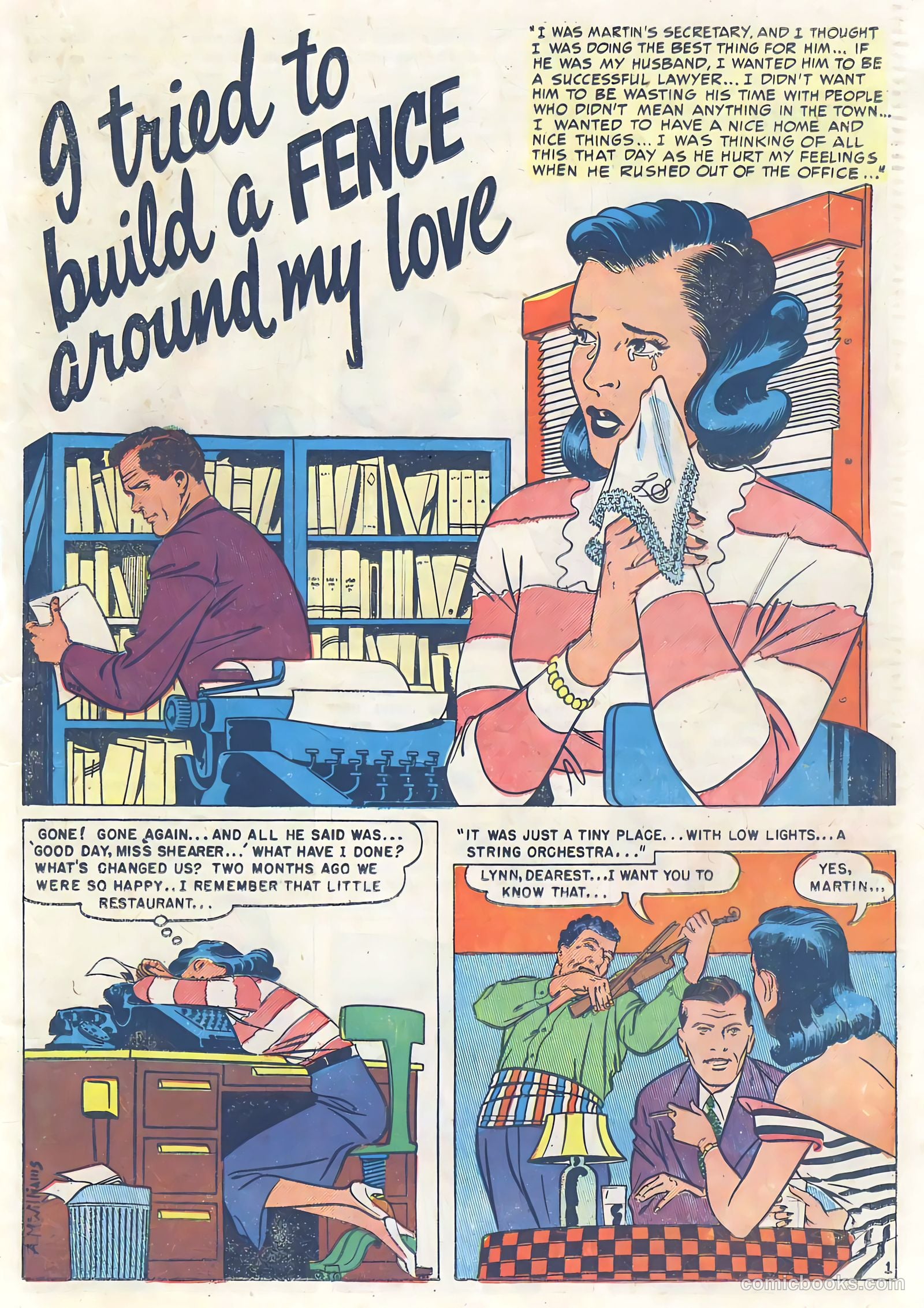 Romantic Confessions v1 #3 — page 33 of 52