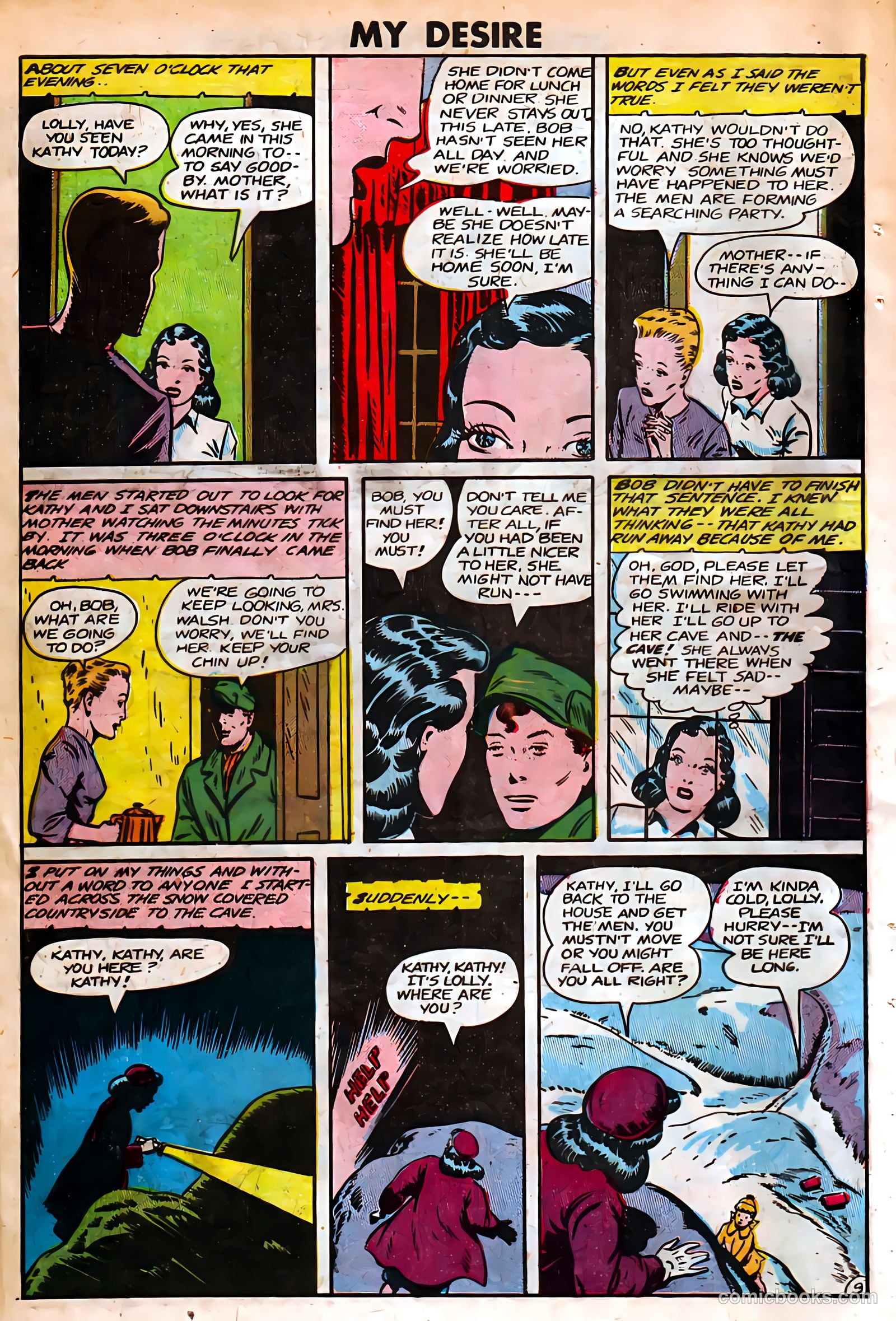 My Desire #4 (1950) — page 9 of 34