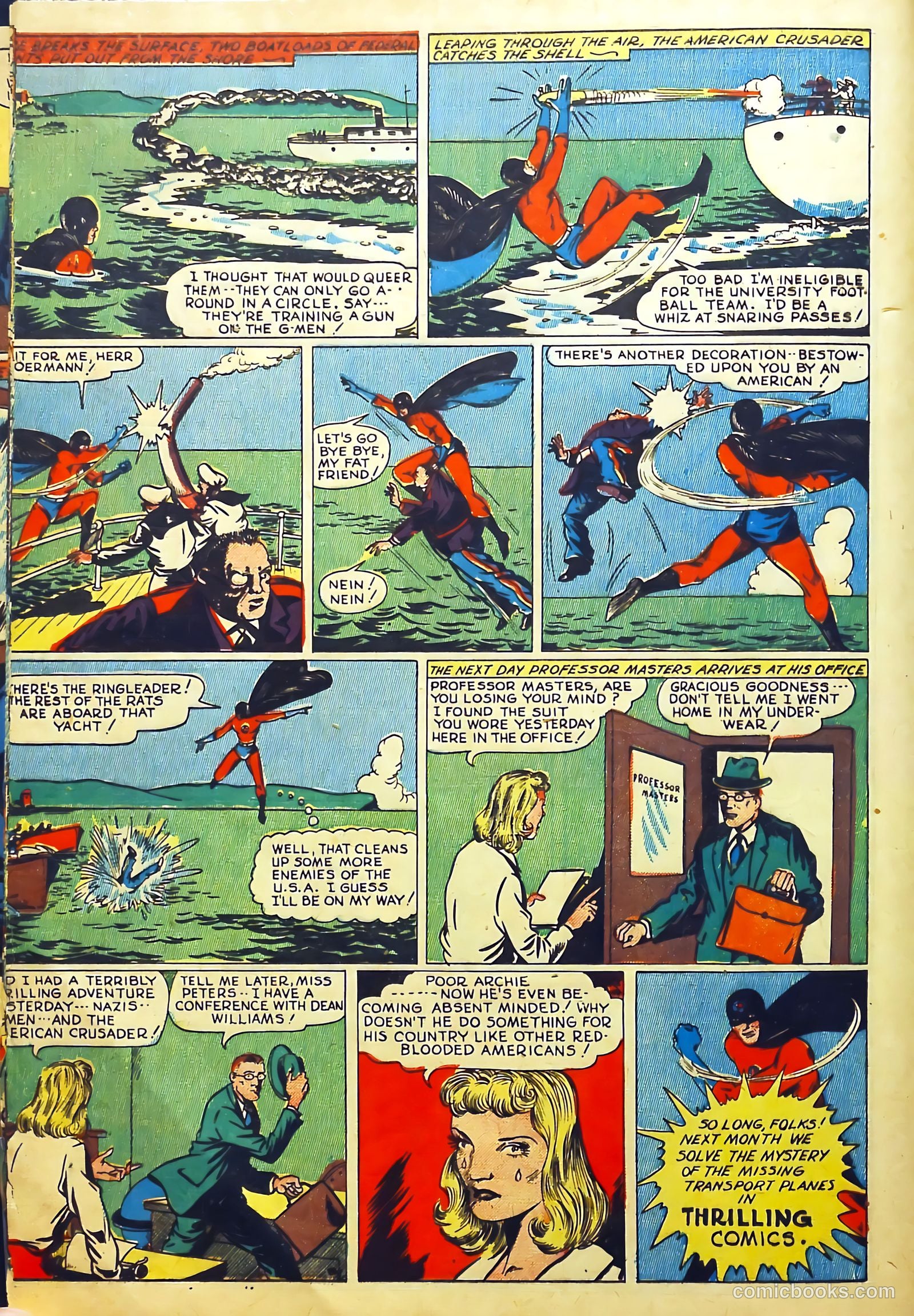 Thrilling Comics #20 (1940) — page 13 of 69